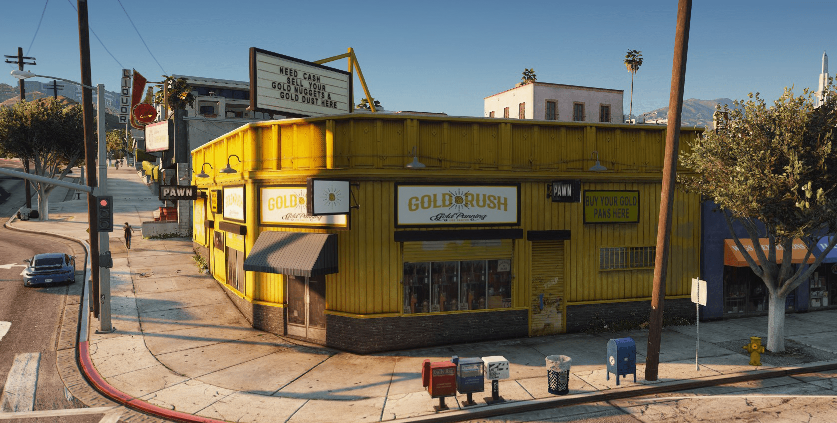 GOLD RUSH Shop front r/TheMandemNP