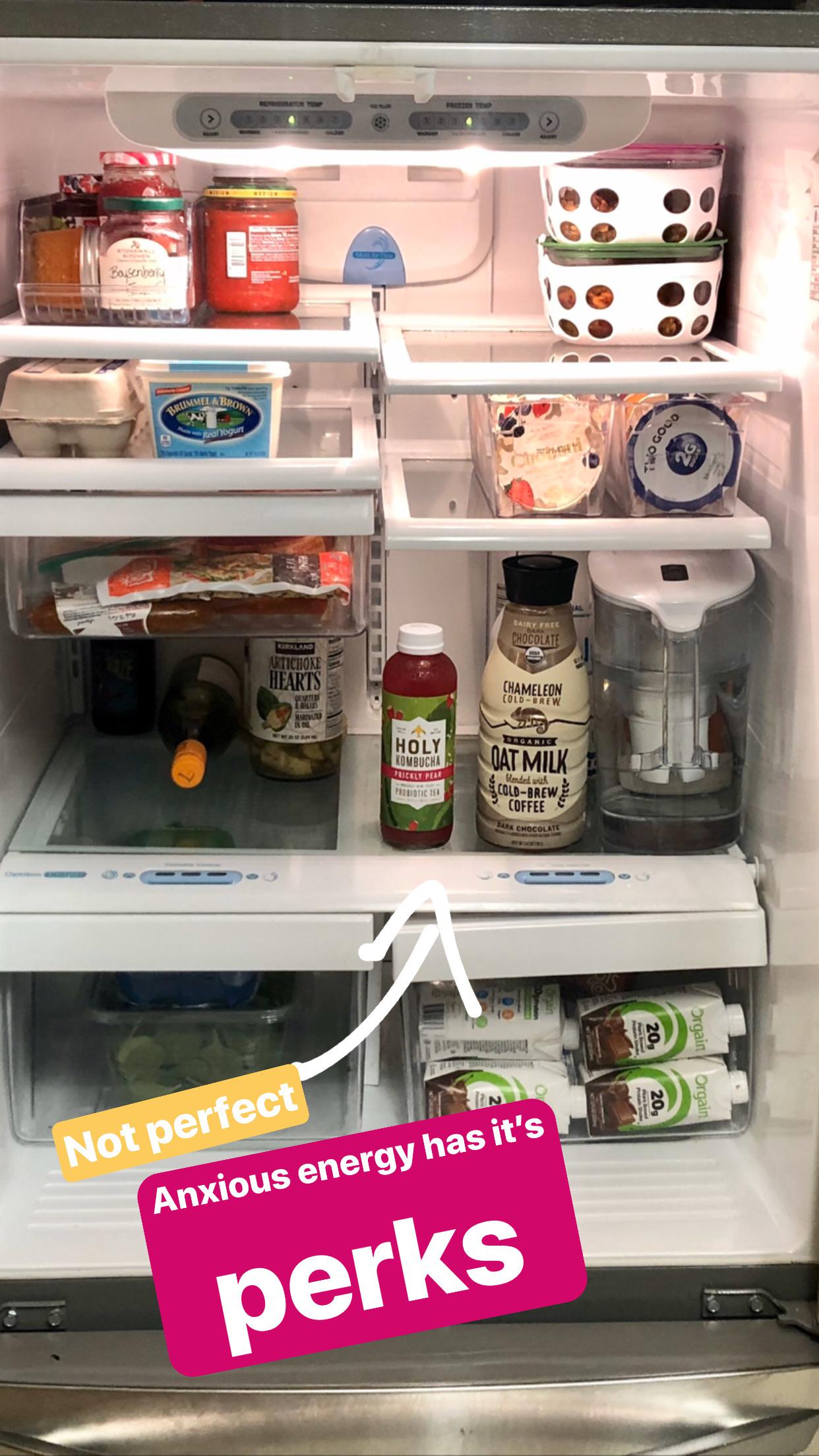 I’m proud of my refrigerator right now.