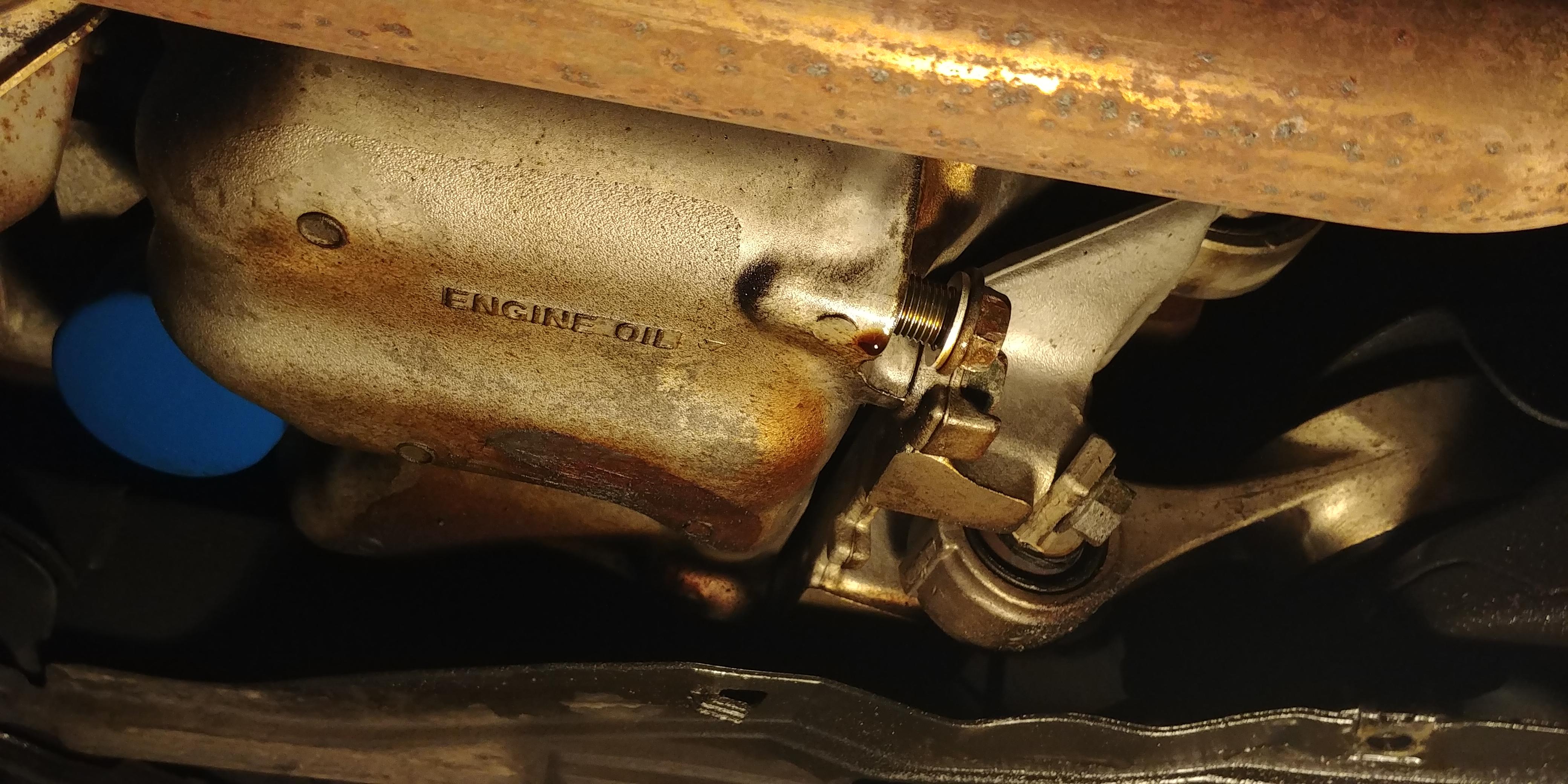 1 month after oil change from dealership r/mechanic
