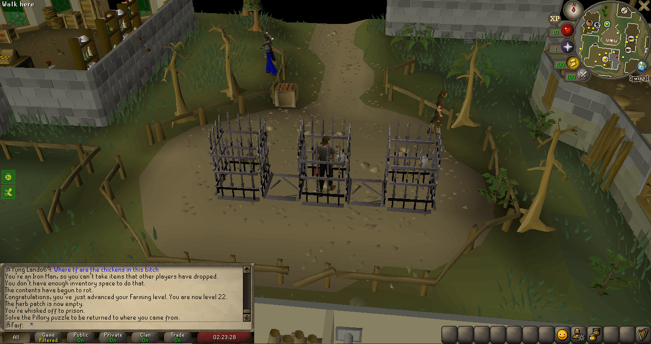 Managed to get out of Zeah on Twisted League Old School Runescape Dev