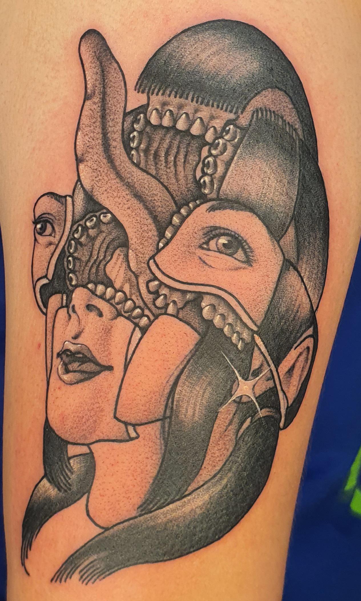 My Latest Shintaro Kago-Inspired Tattoo : R/Horrormanga 2106_x_1265_jpg