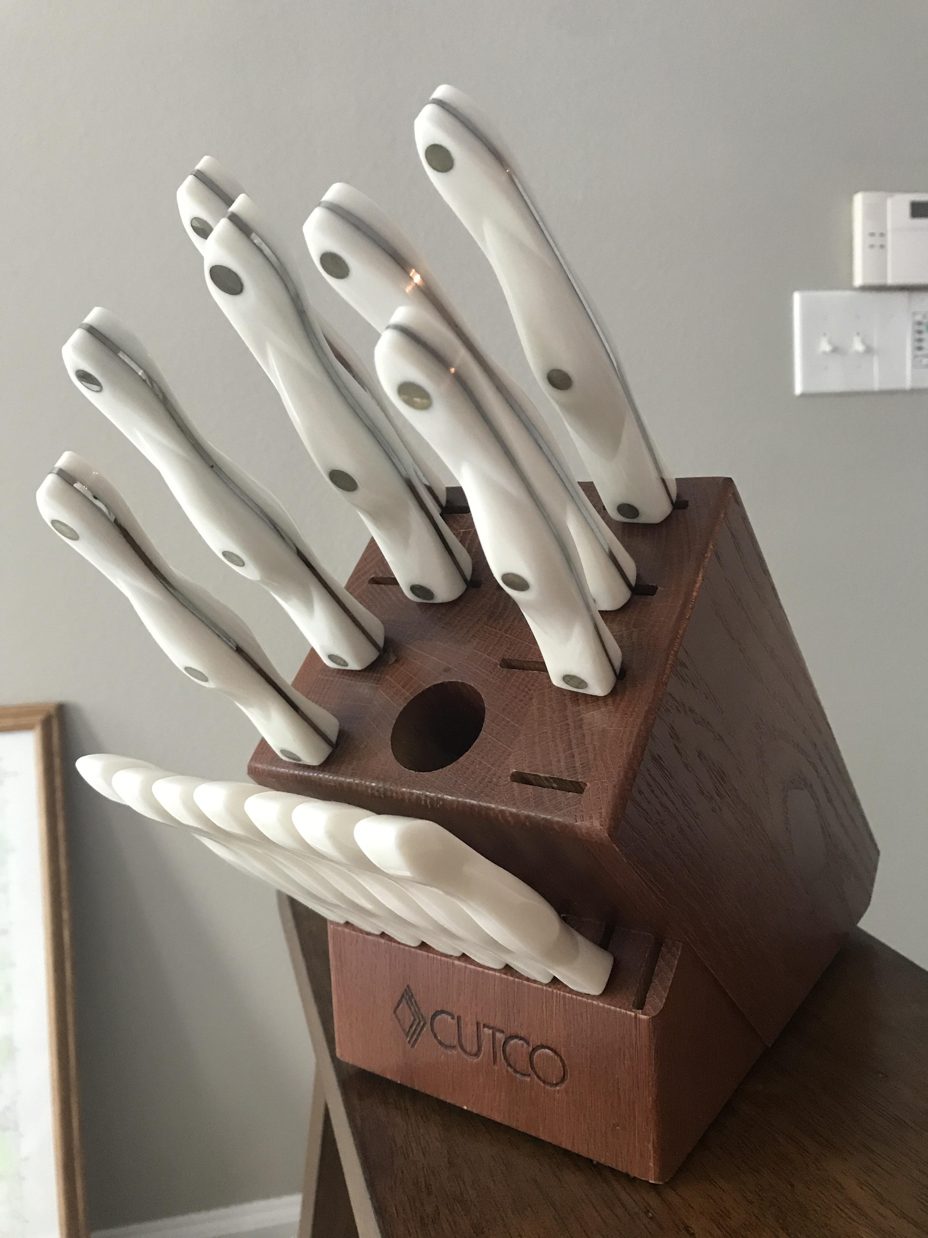 *almost* full set of Cutco knives bought for 100 retail for almost