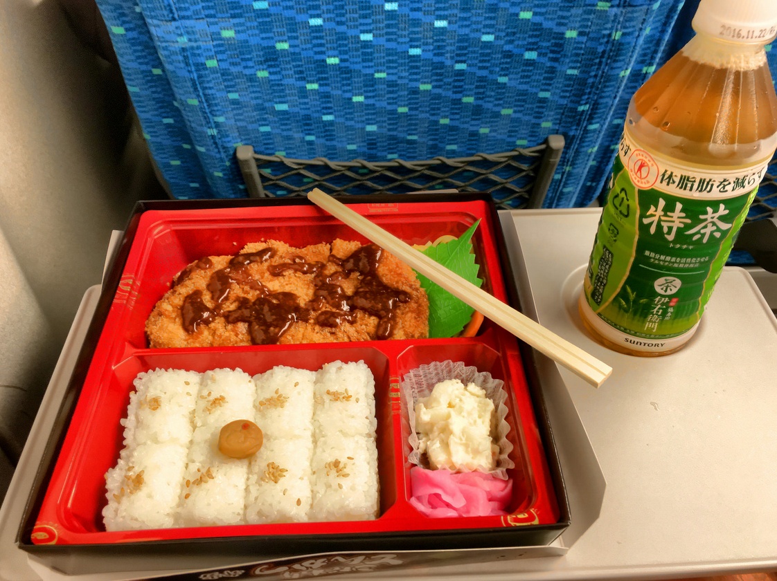 Bento box while taking a ride on the Shinkansen. r/JapaneseFood