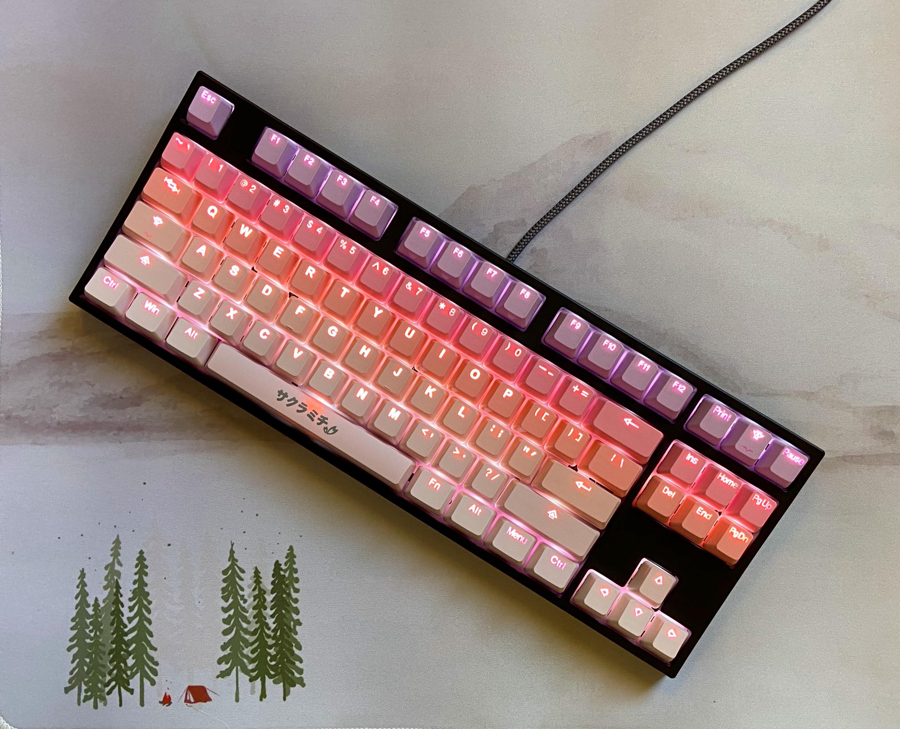 The only Backlit keycaps i support so far. r/MechanicalKeyboards