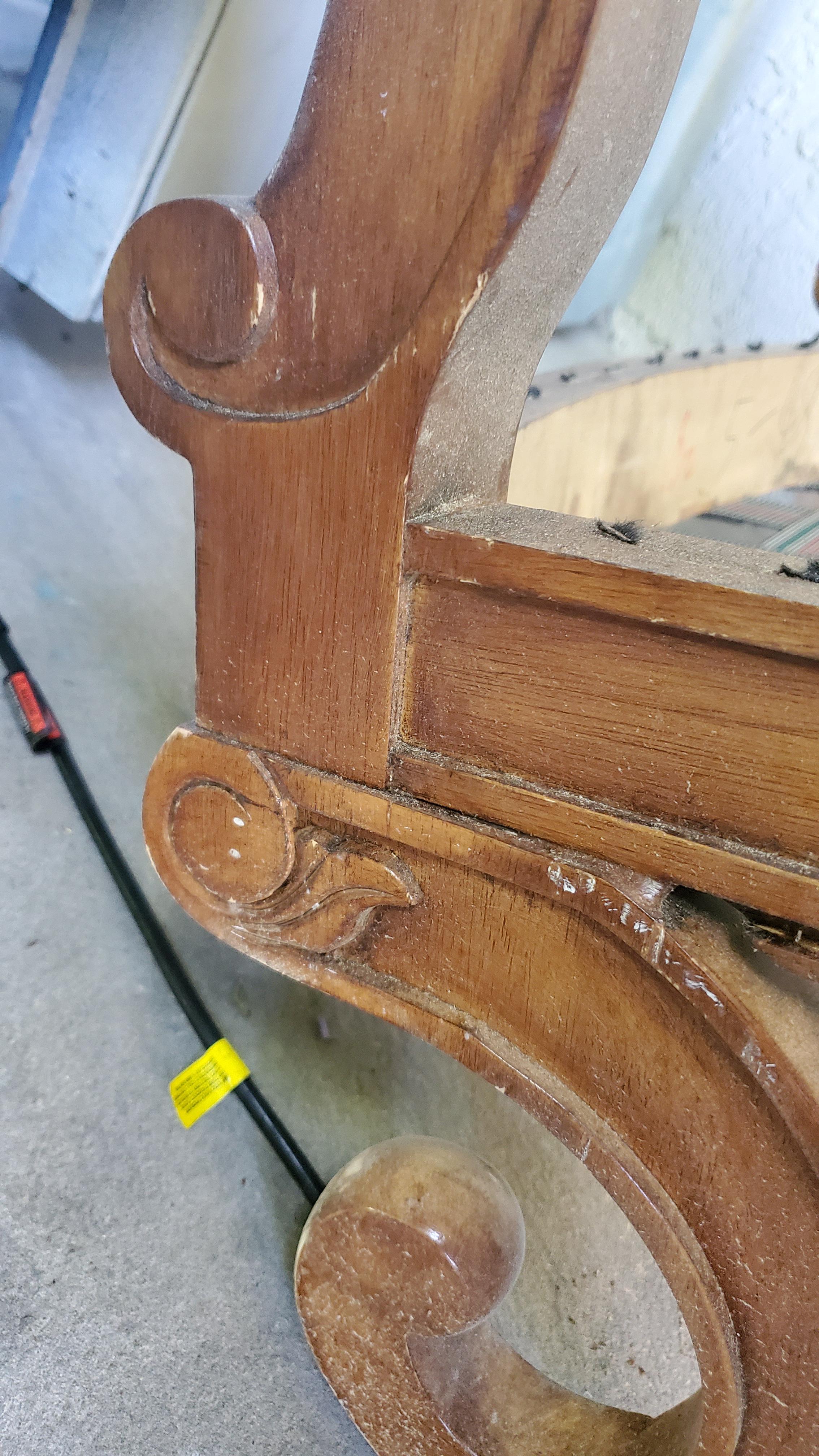 How to get into the crevices with sandpaper using household objects