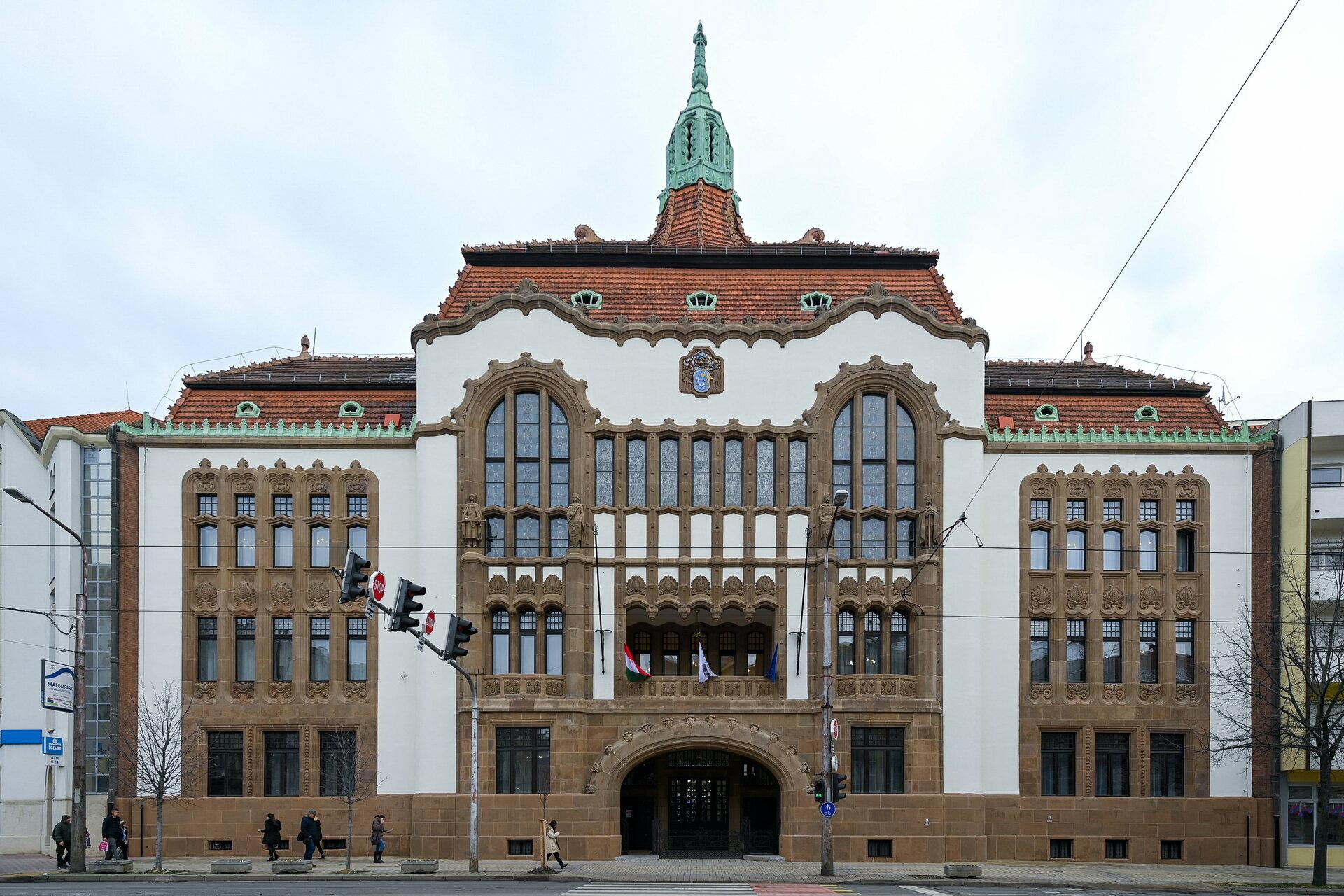 County House, Debrecen, Hungary. Built 191112, restored 202021 r