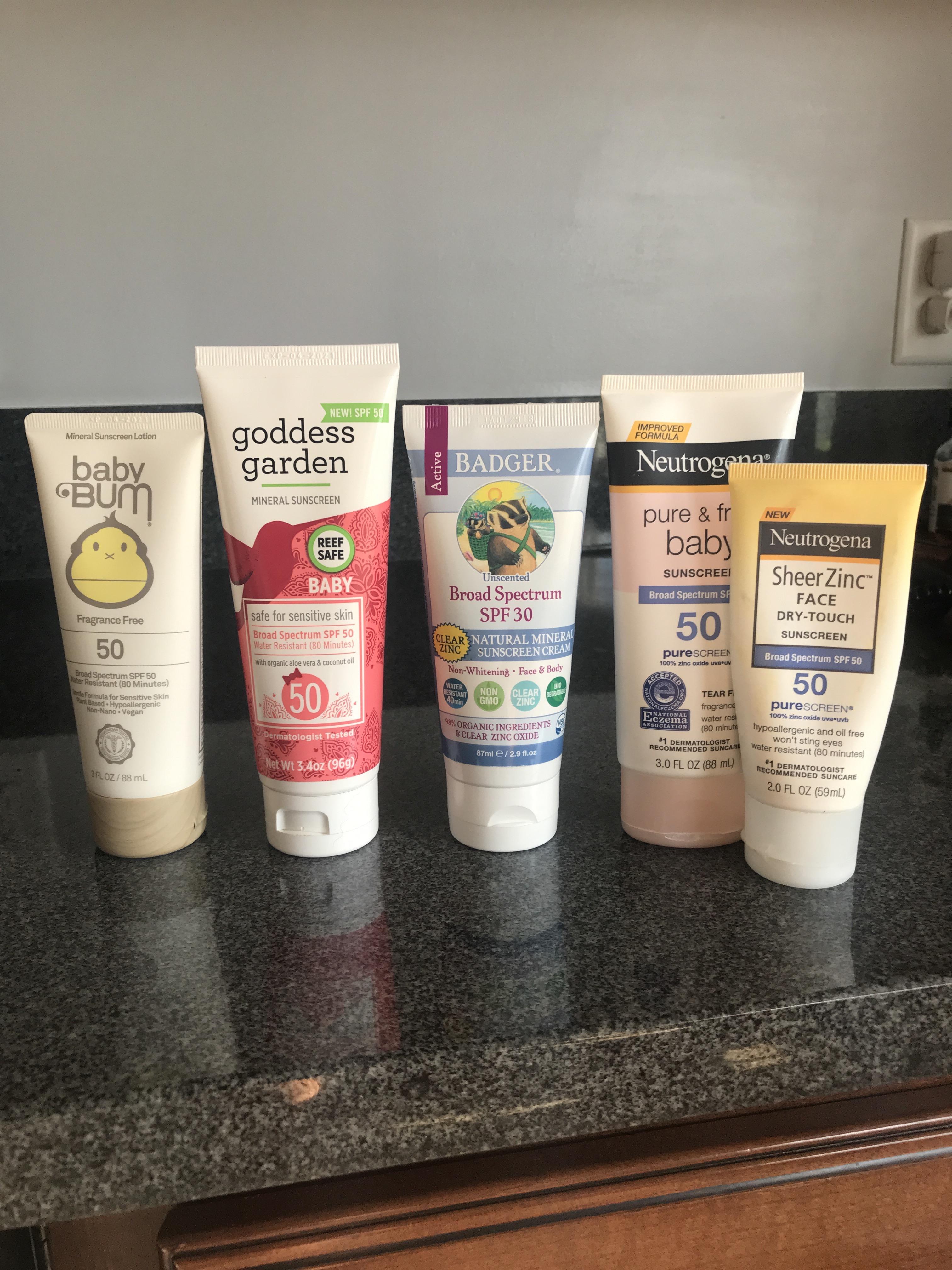 [Sun Care] Personal Review of 4 Zinconly mineral sunscreens r
