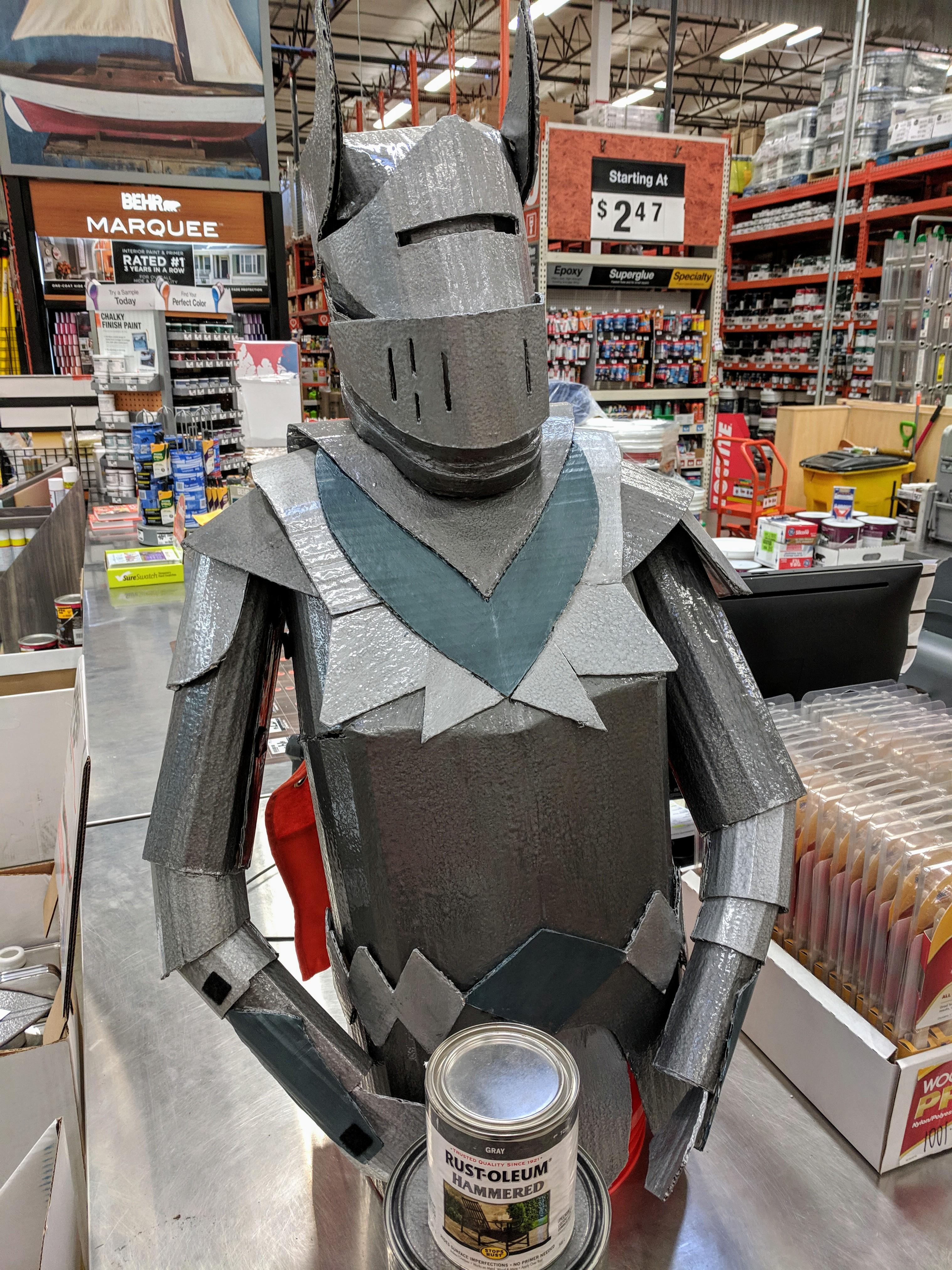 One of our talented paint associates made this. r/HomeDepot
