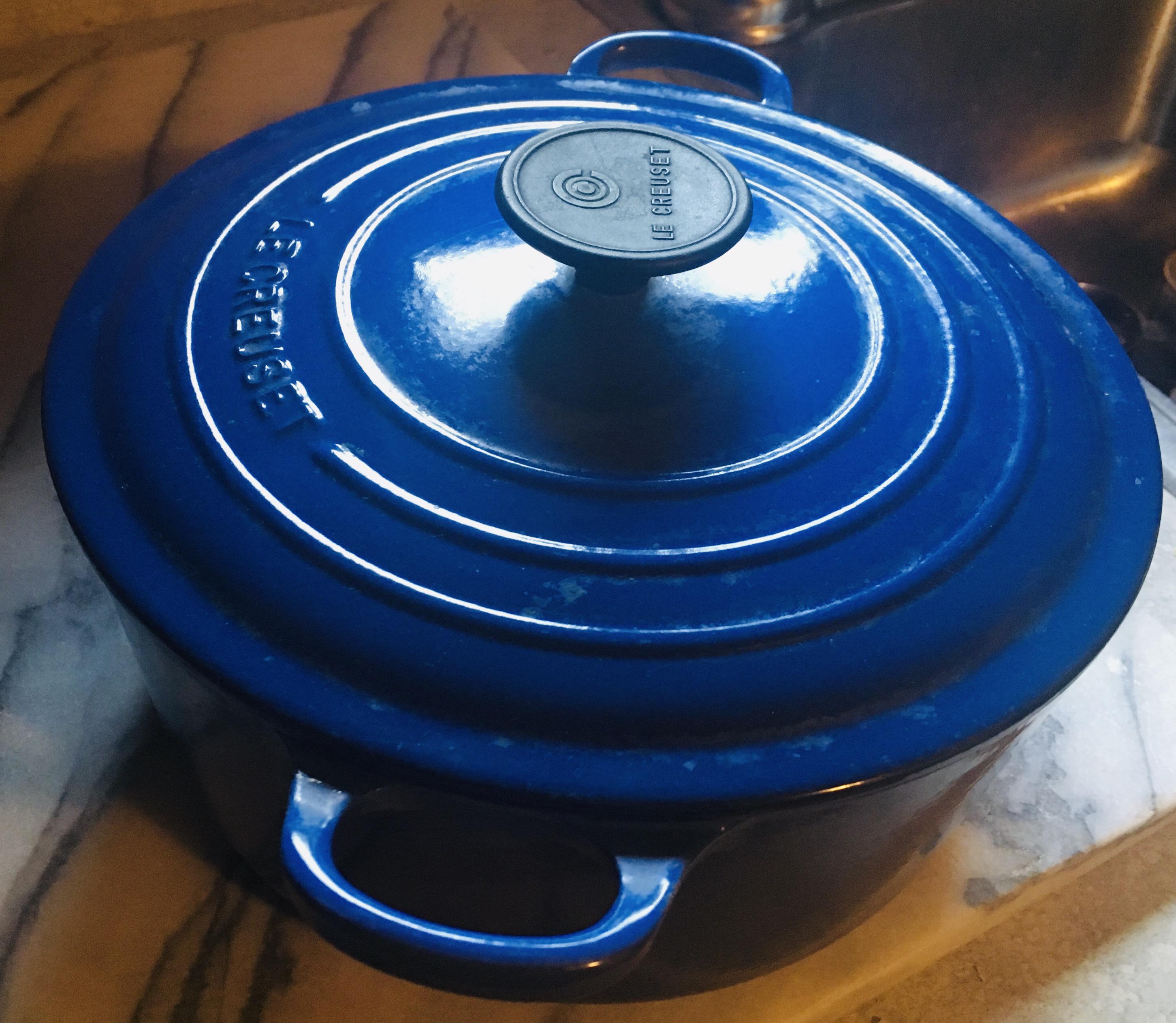 Le Creuset Dutch oven, 20. Poor thing was separated from its lid