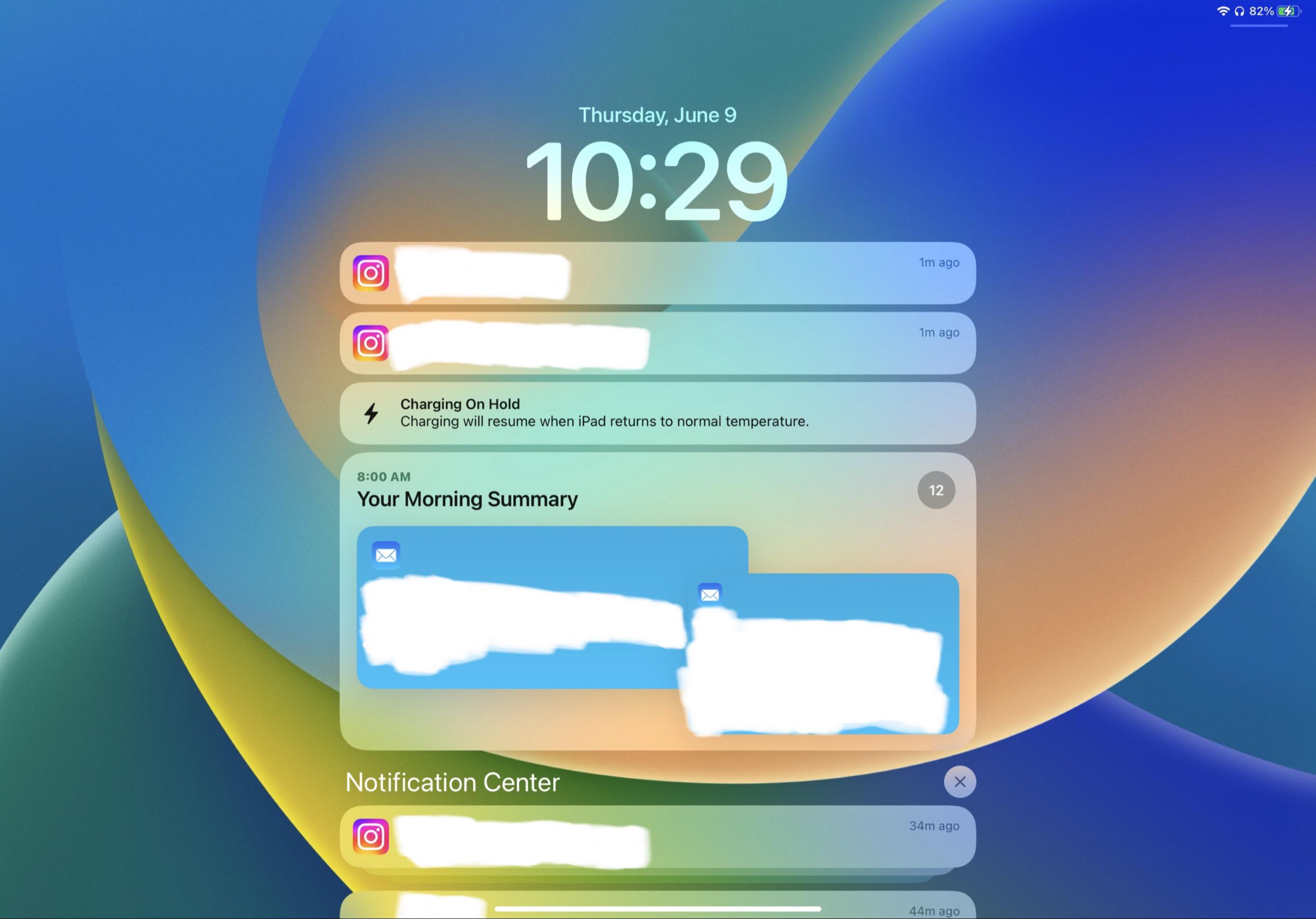 iPadOS 16 new charging notification r/ipad