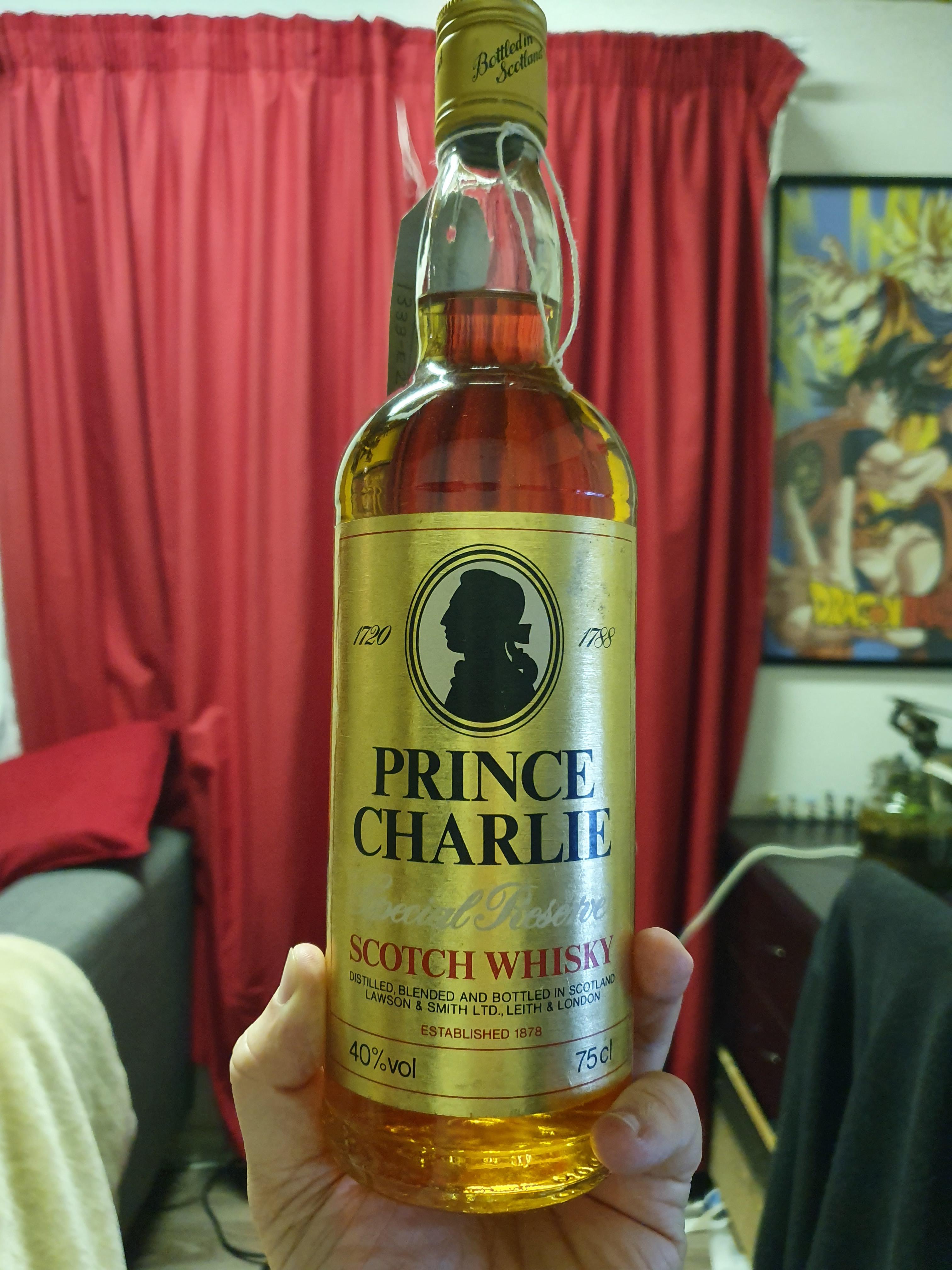 Fathers 60th, got him his very first whiskey he ever drank, Prince