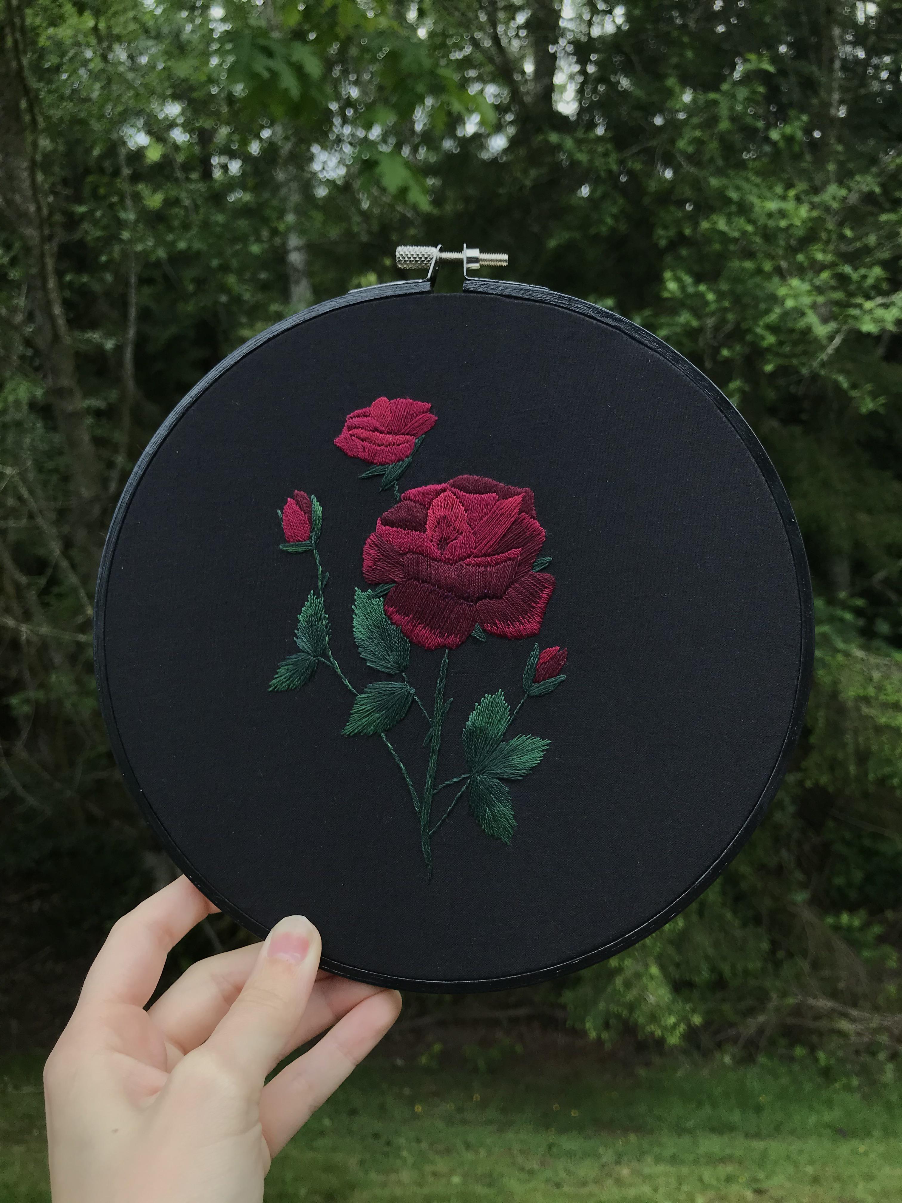 Second project finished question in comments Embroidery