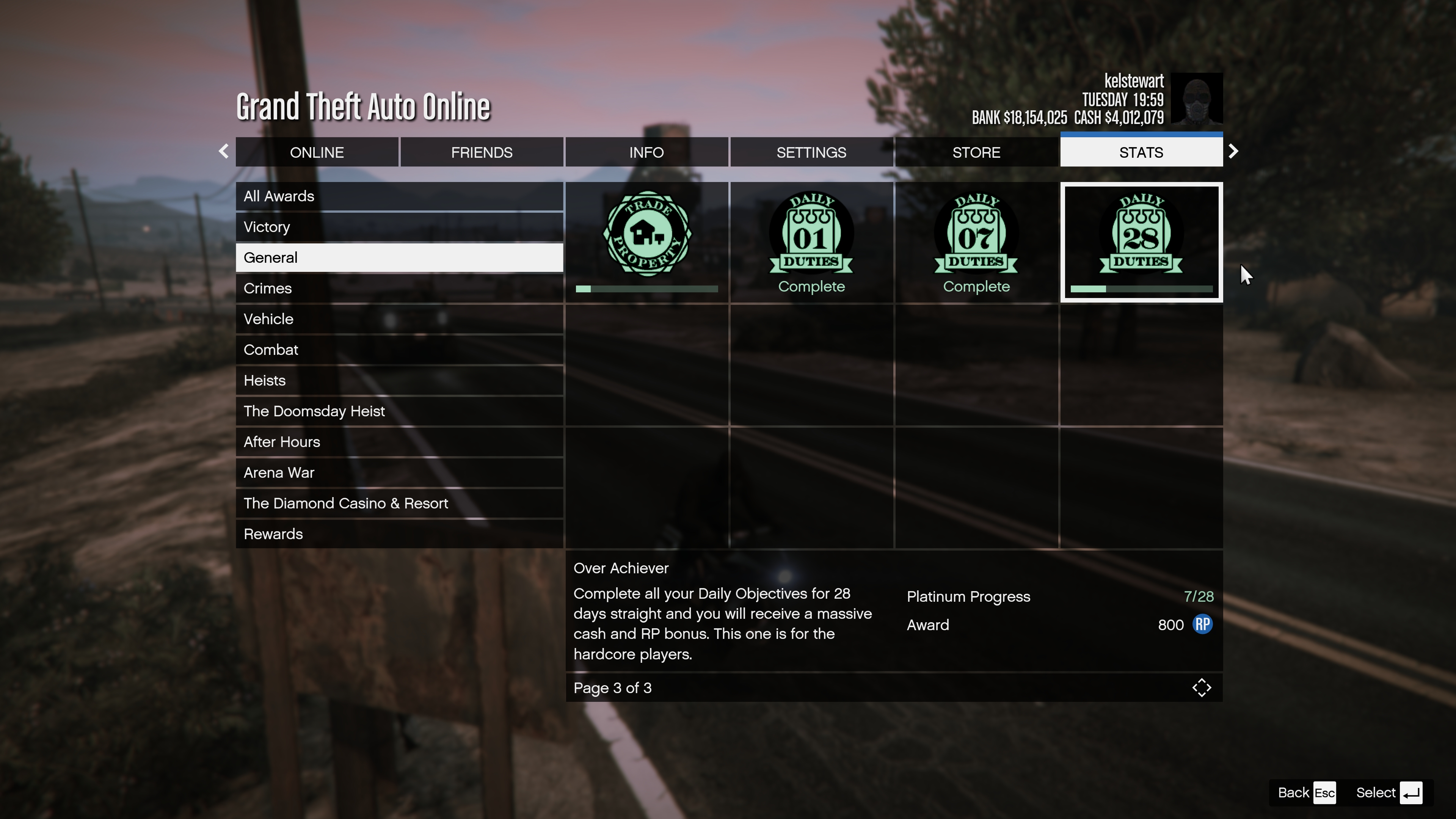 How To Check Your Daily Objectives Progress