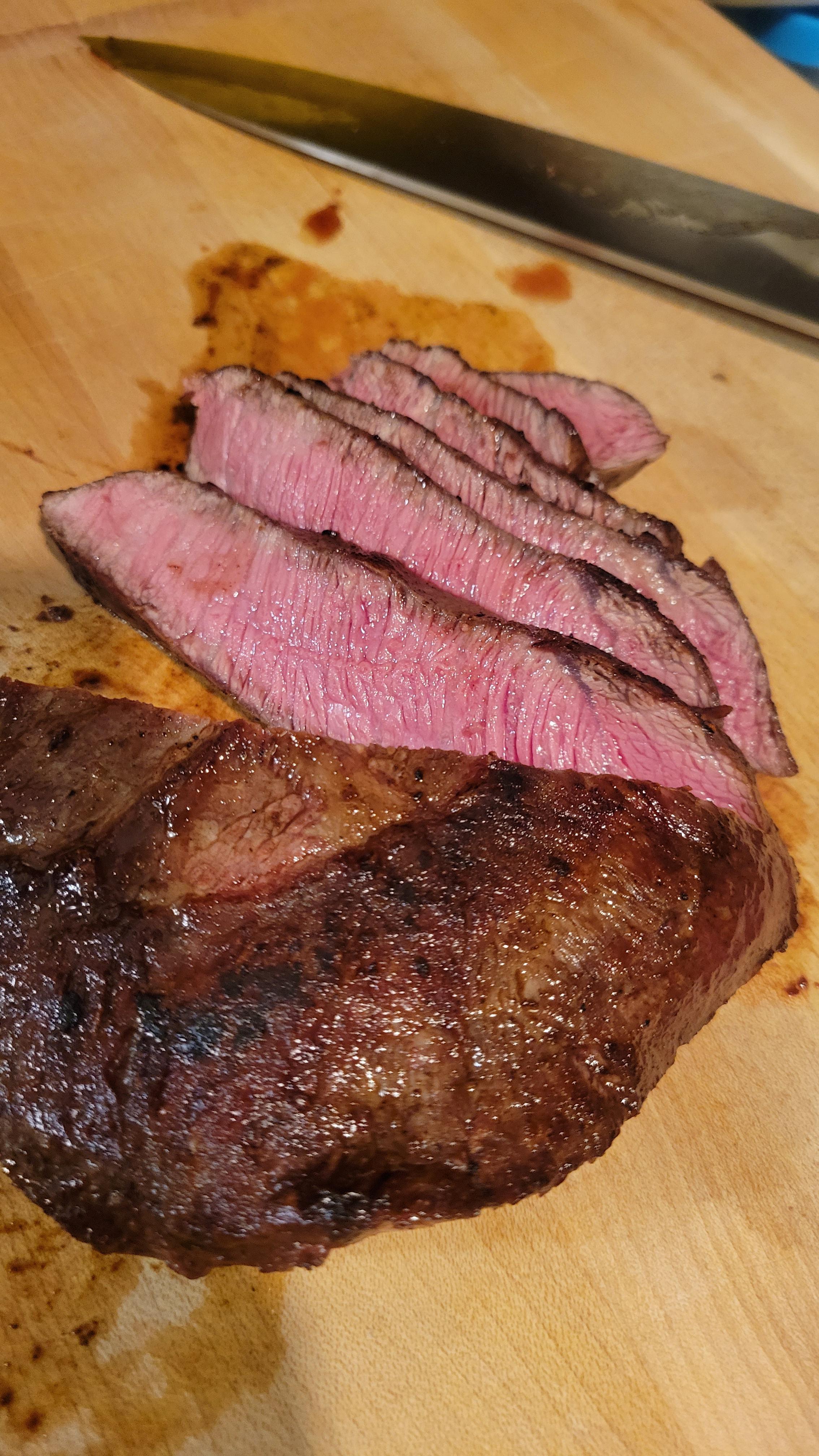 Weeknight flatiron on the blackstone r/steak
