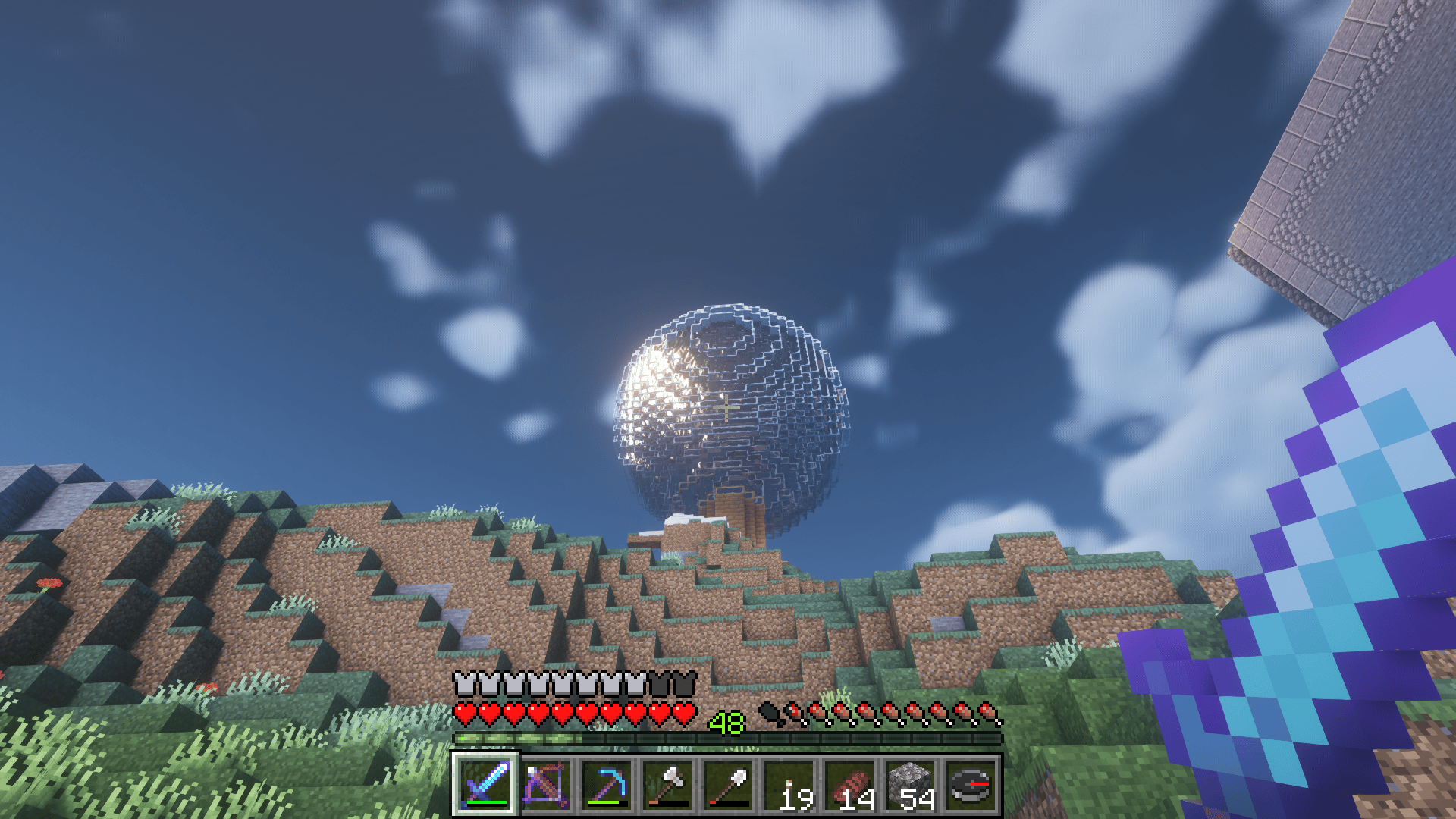 An aquarium I made Minecraft