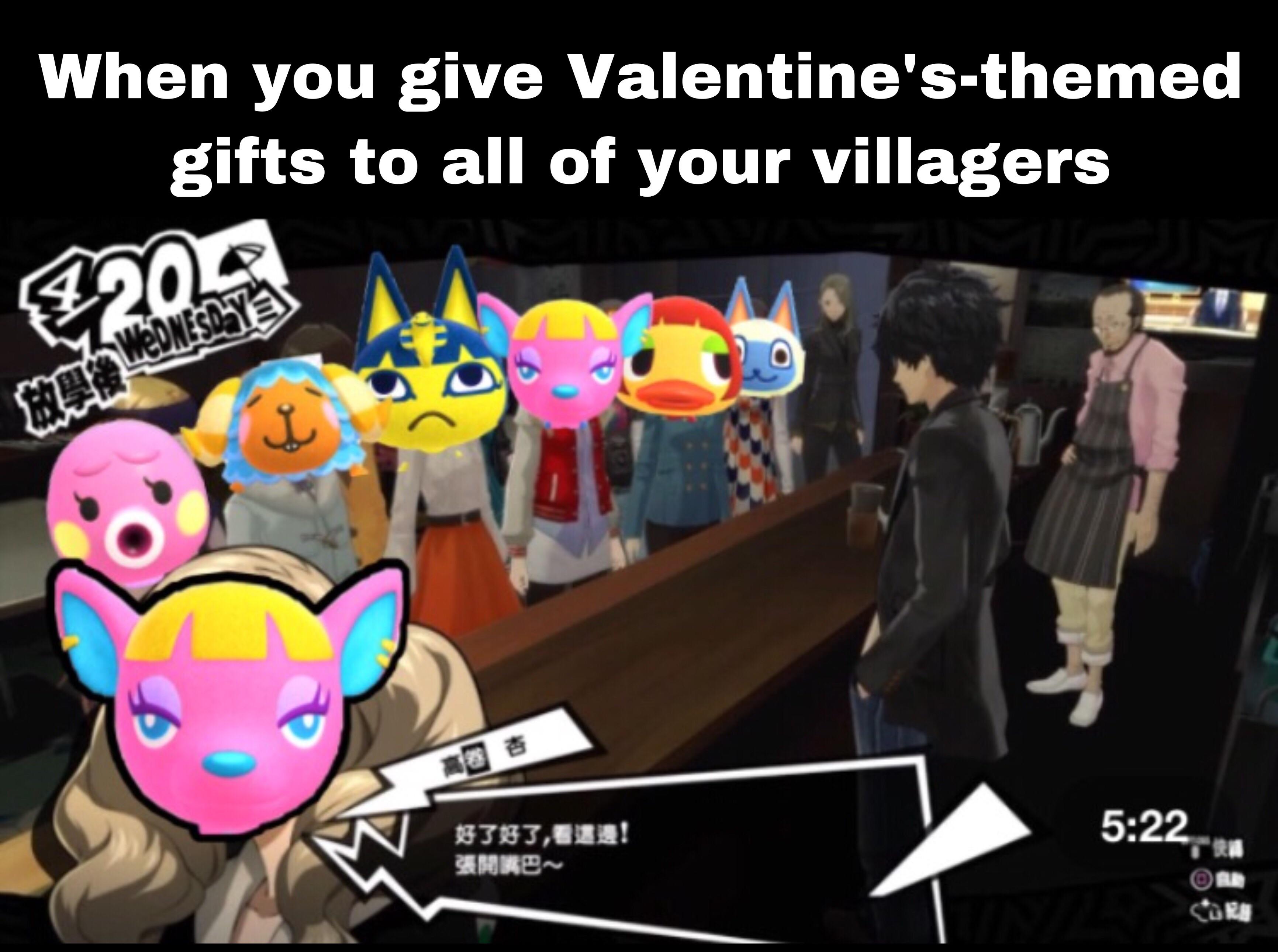 Just finished the harem route in Animal Crossing what’s