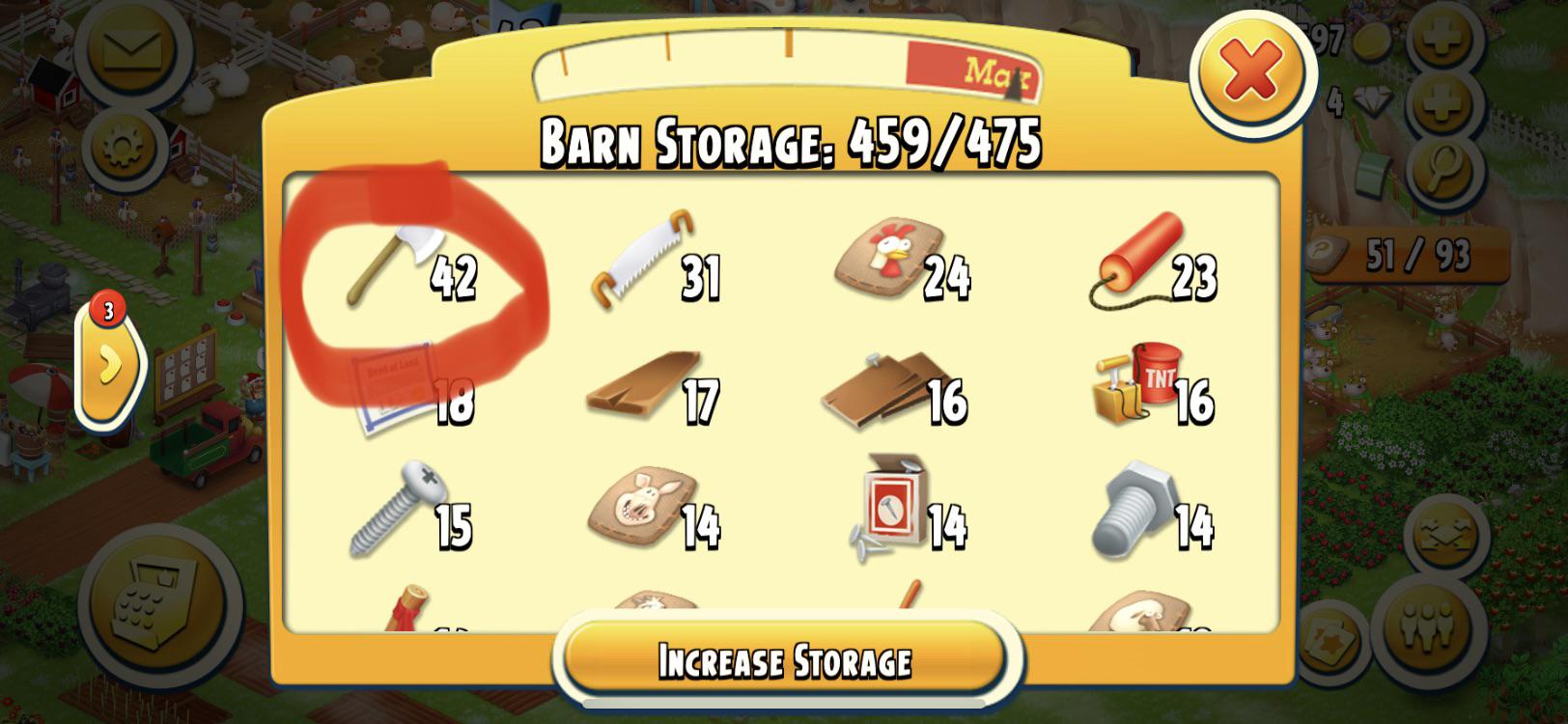 How many axes and saws is too many axes and saws r/HayDay