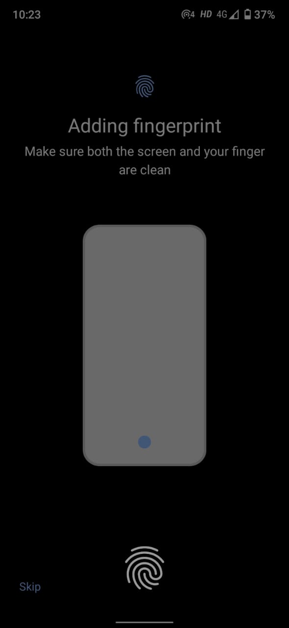 Fingerprint sensor is not working. r/MiA3
