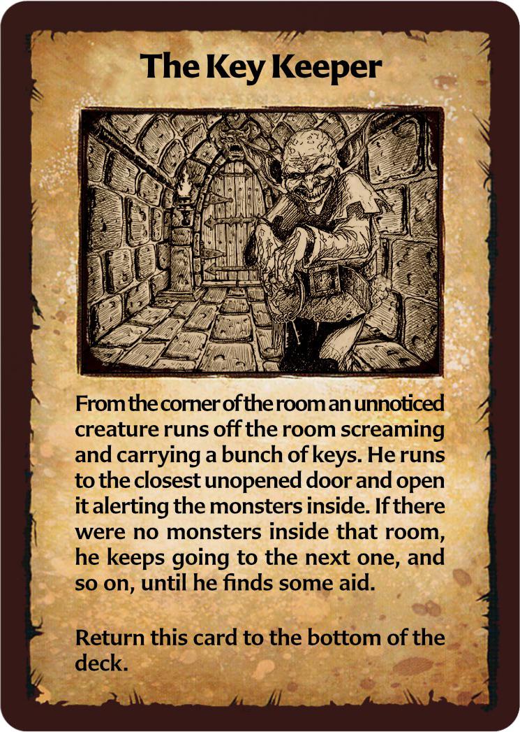 [Treasure Card] The Key Keeper r/Heroquest