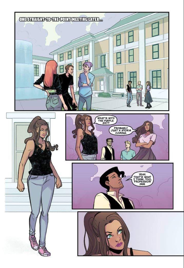 Read the Urban Fantasy Comic Love University 1 for FREE (link in