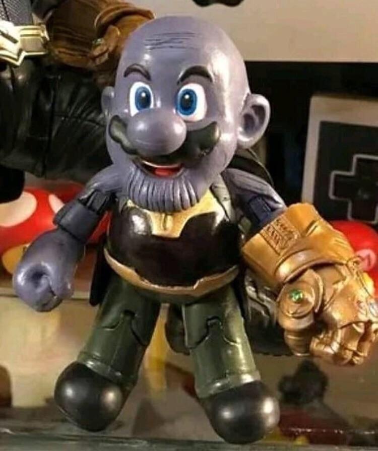 Thanos Mario ThanosCar