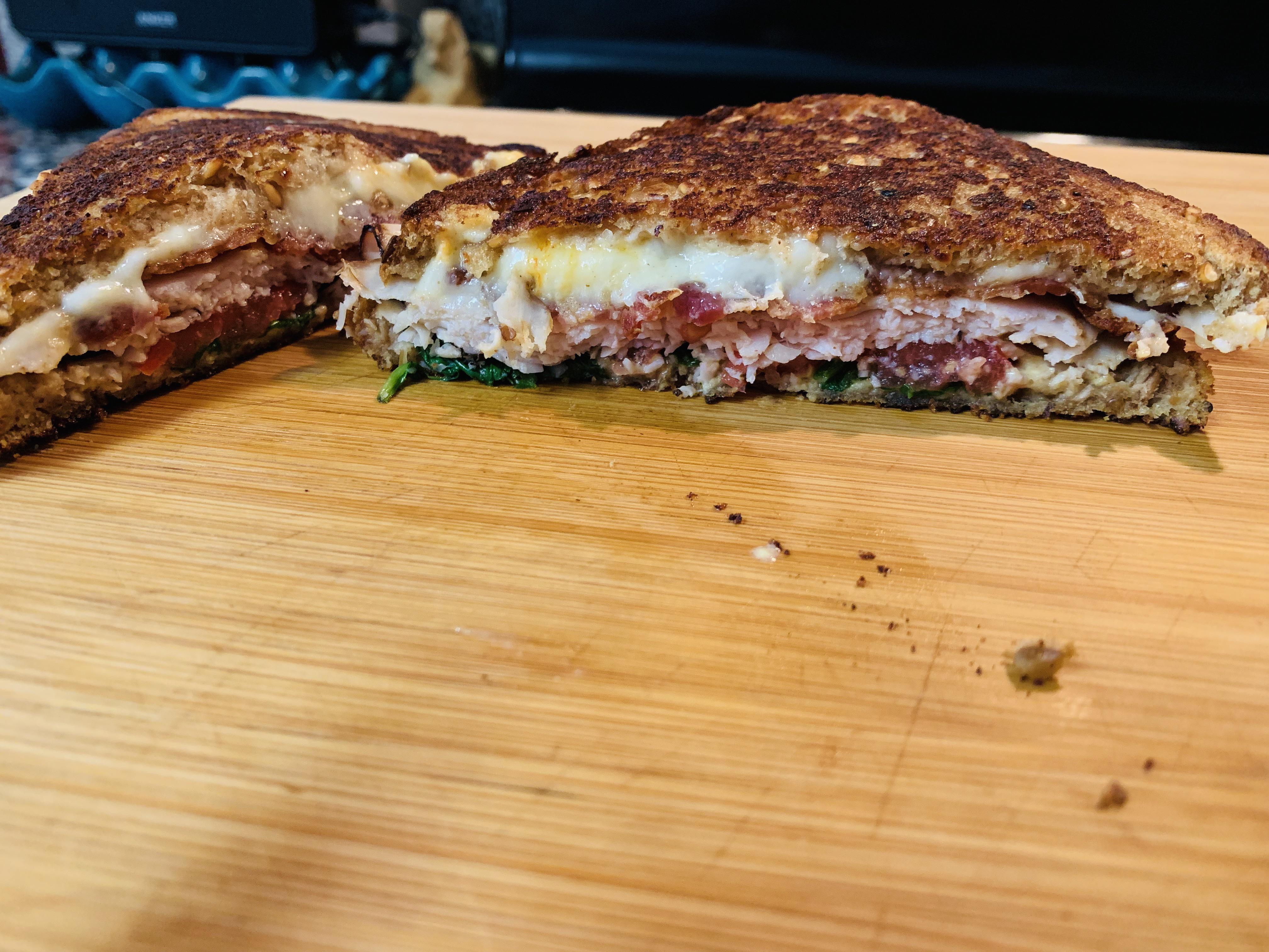 Turkey Club Muenster Cheese, Applewood Bacon, MapleHoney Turkey