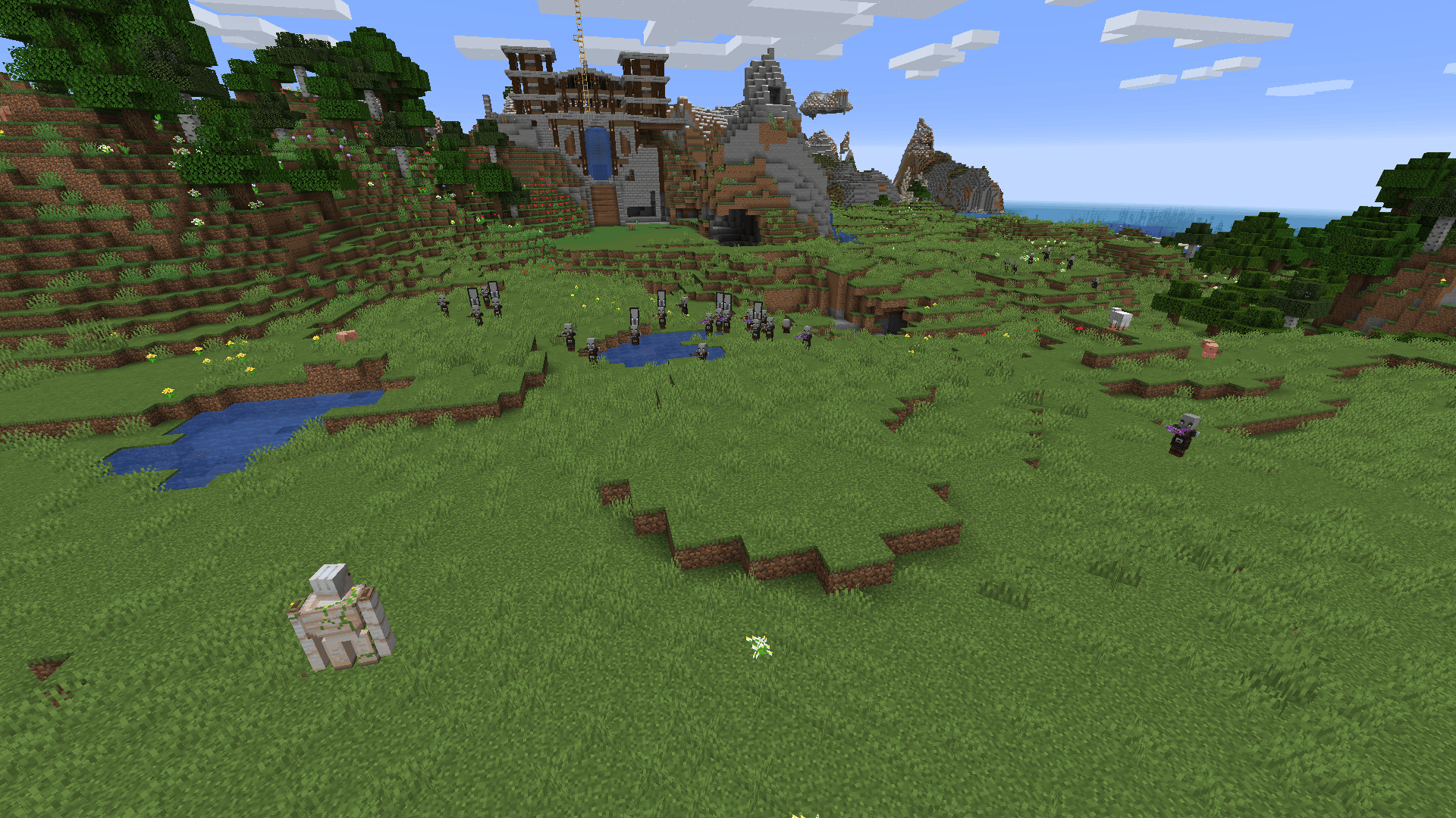 Went AFK overnight at my spider farm. Came up to the largest raiding