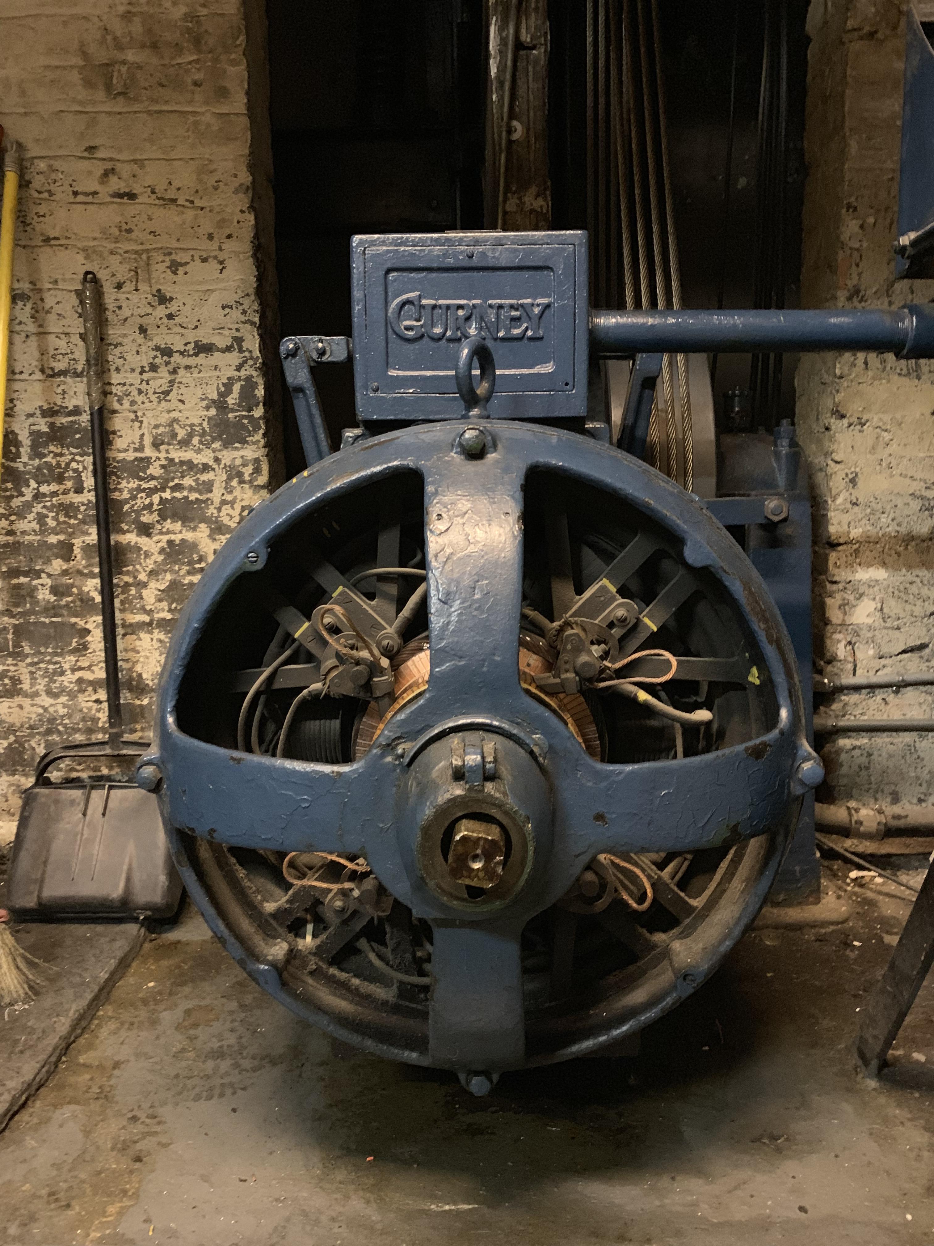 1930s Gurney Elevator Motor in NYC r/Elevators