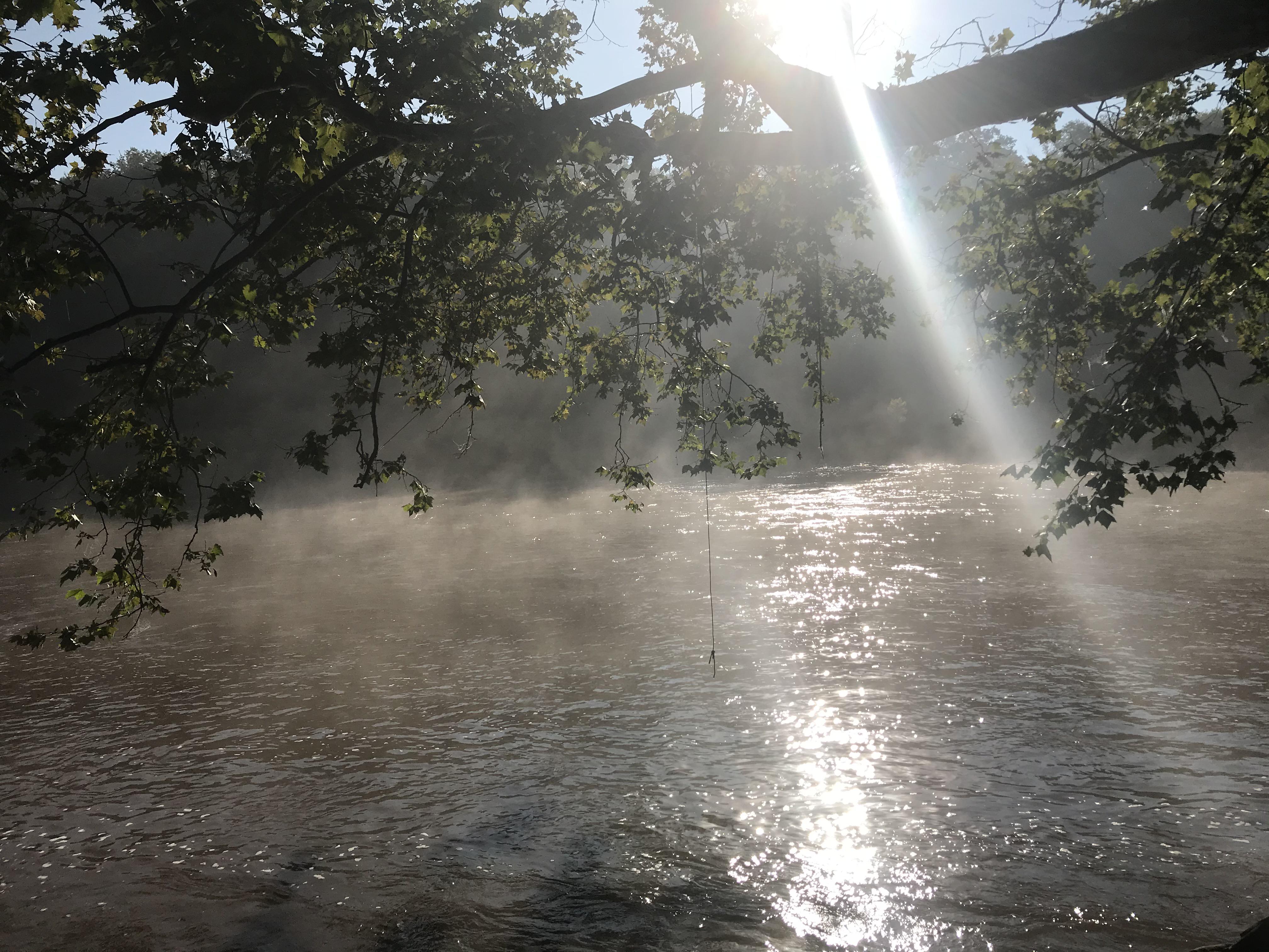 Twin Rivers, North Carolina. The River Is Beautiful In The Morning r