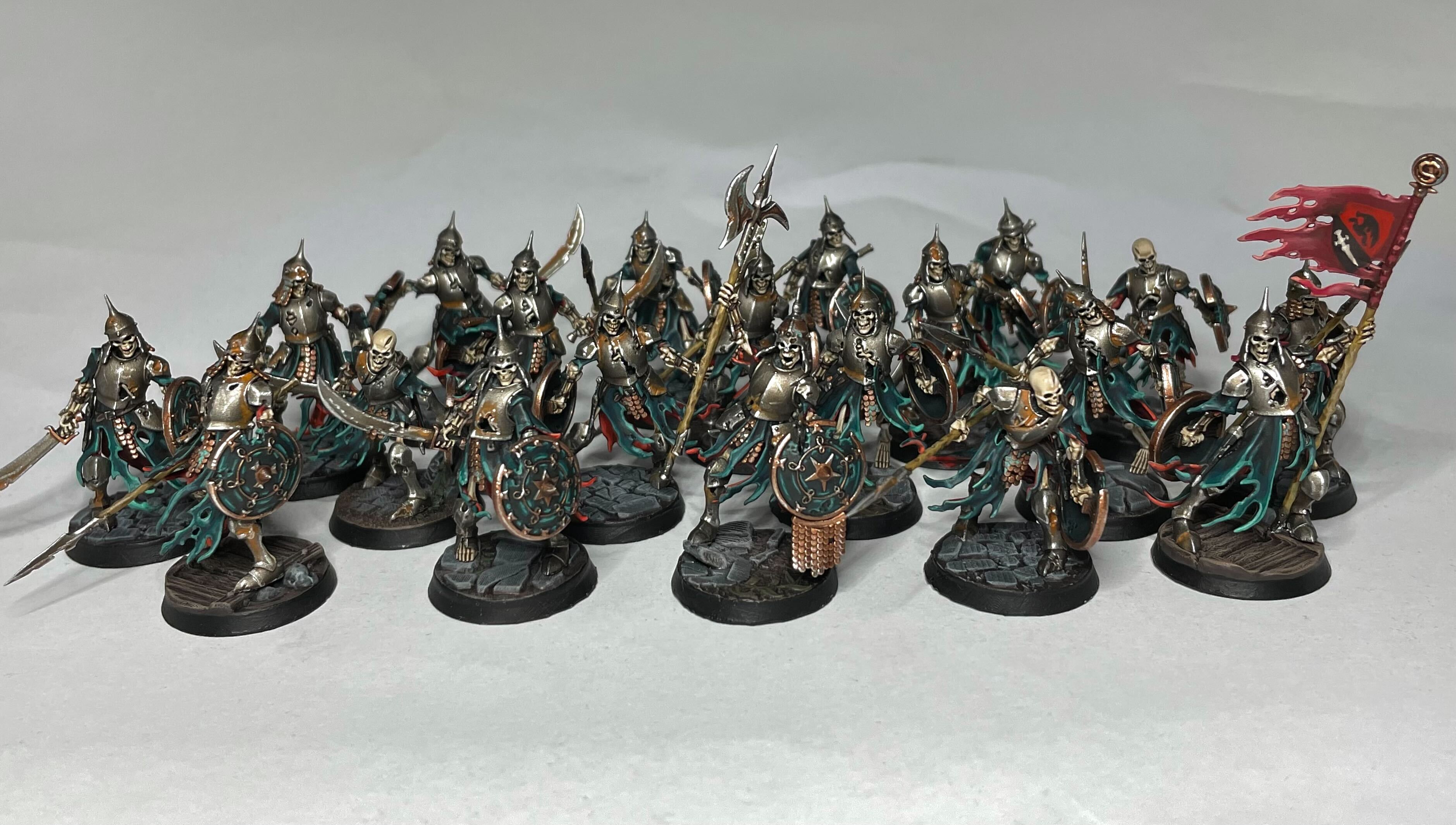 Finished up some Deathrattle Skeletons! r/SoulblightGravelords