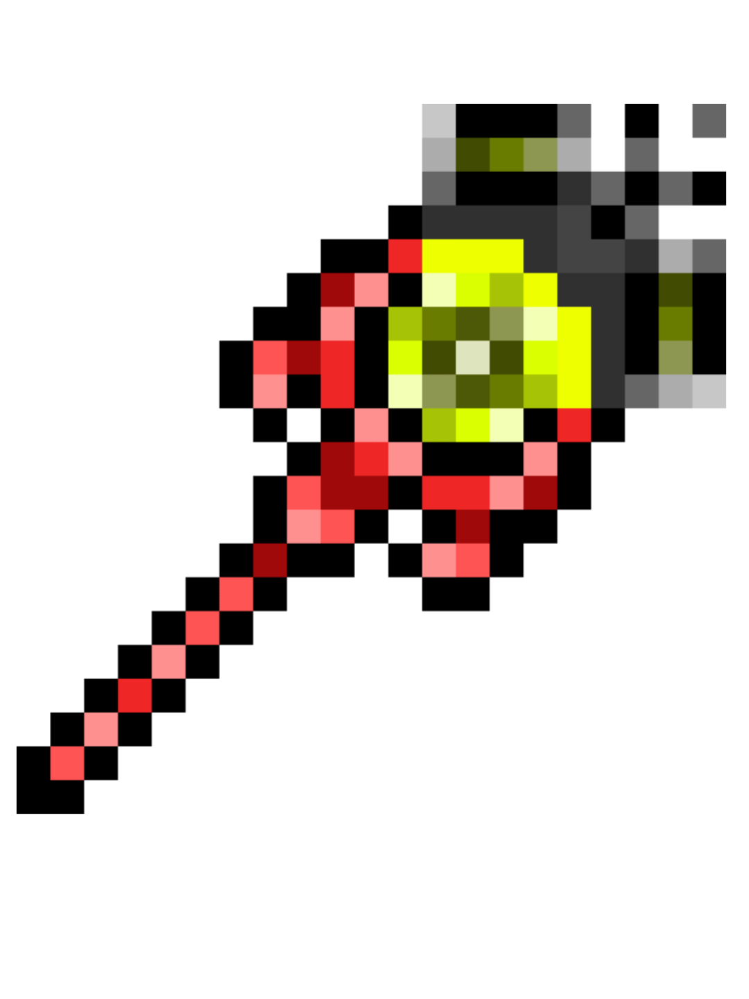 I made a re design of the Meteor staff I call it the ichor staff. Hope