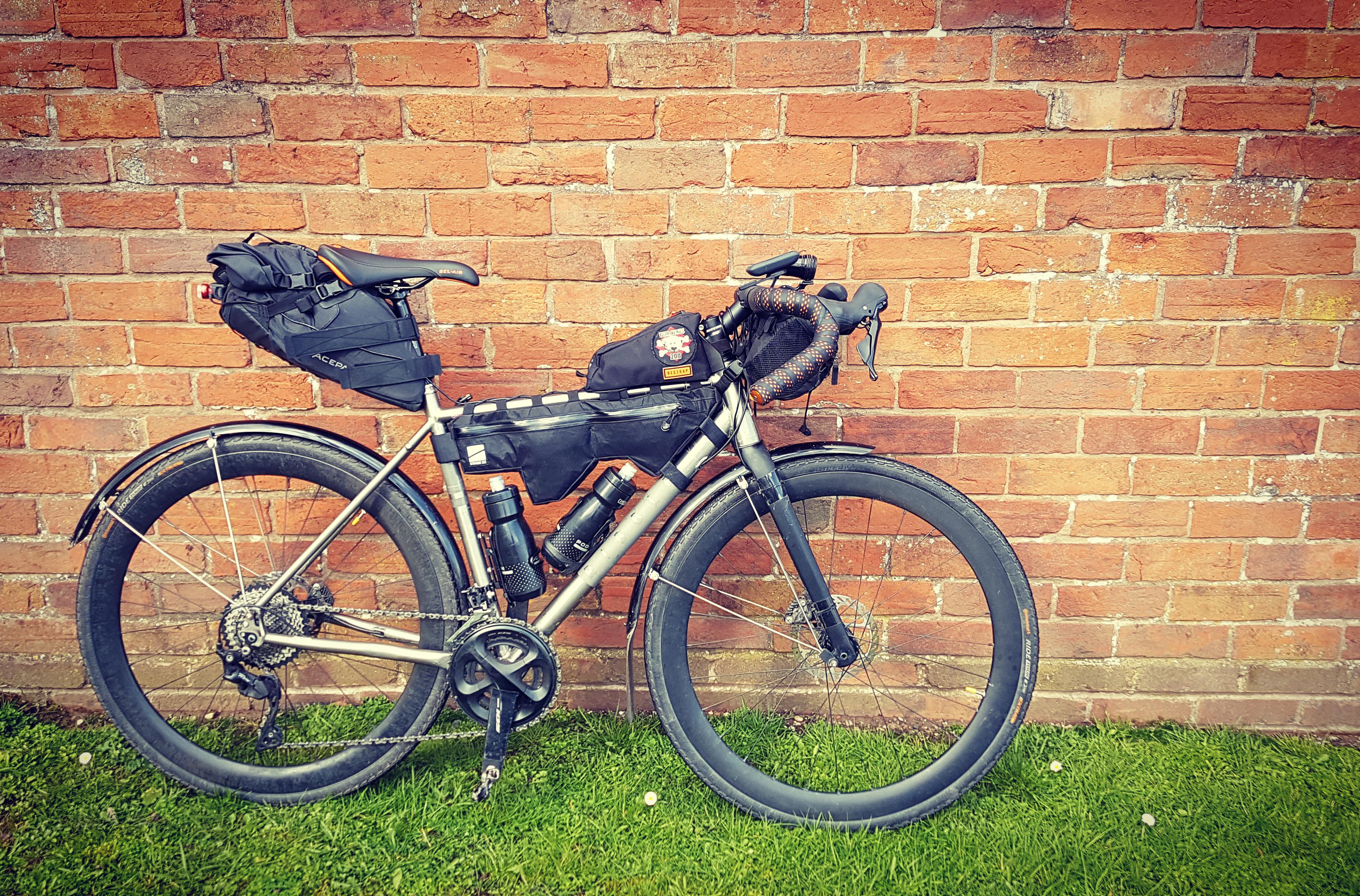 All packed and ready for 800km of road and gravel, 12000m of ascent and
