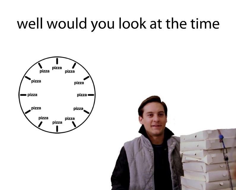 pizza time raimimemes