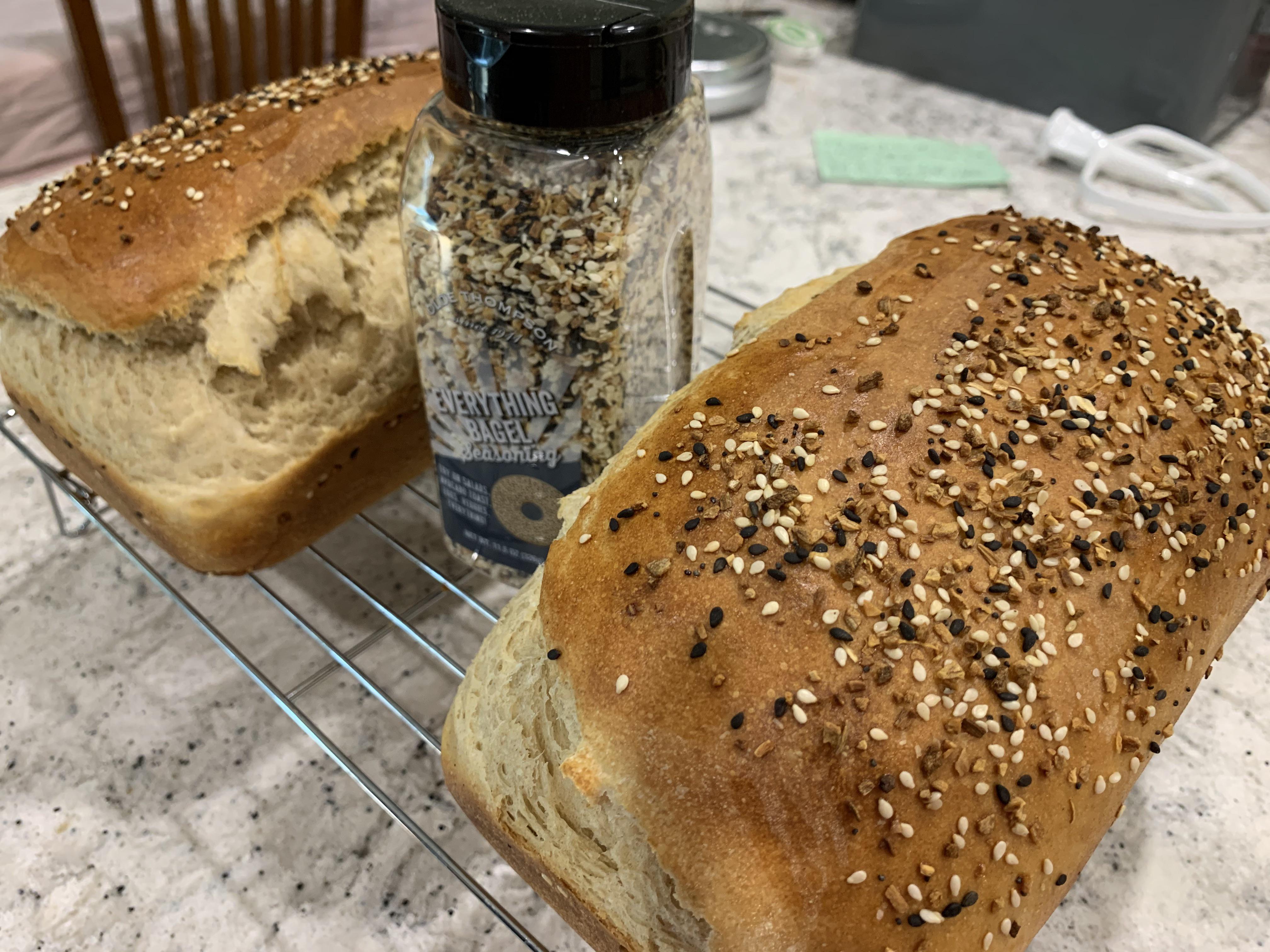 Thanks for the suggestion of the “Everything Bagel” mix as a baked