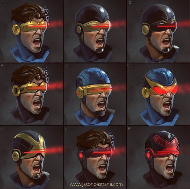 Cyclops Visor Design by Jason Pastrana r/xmen