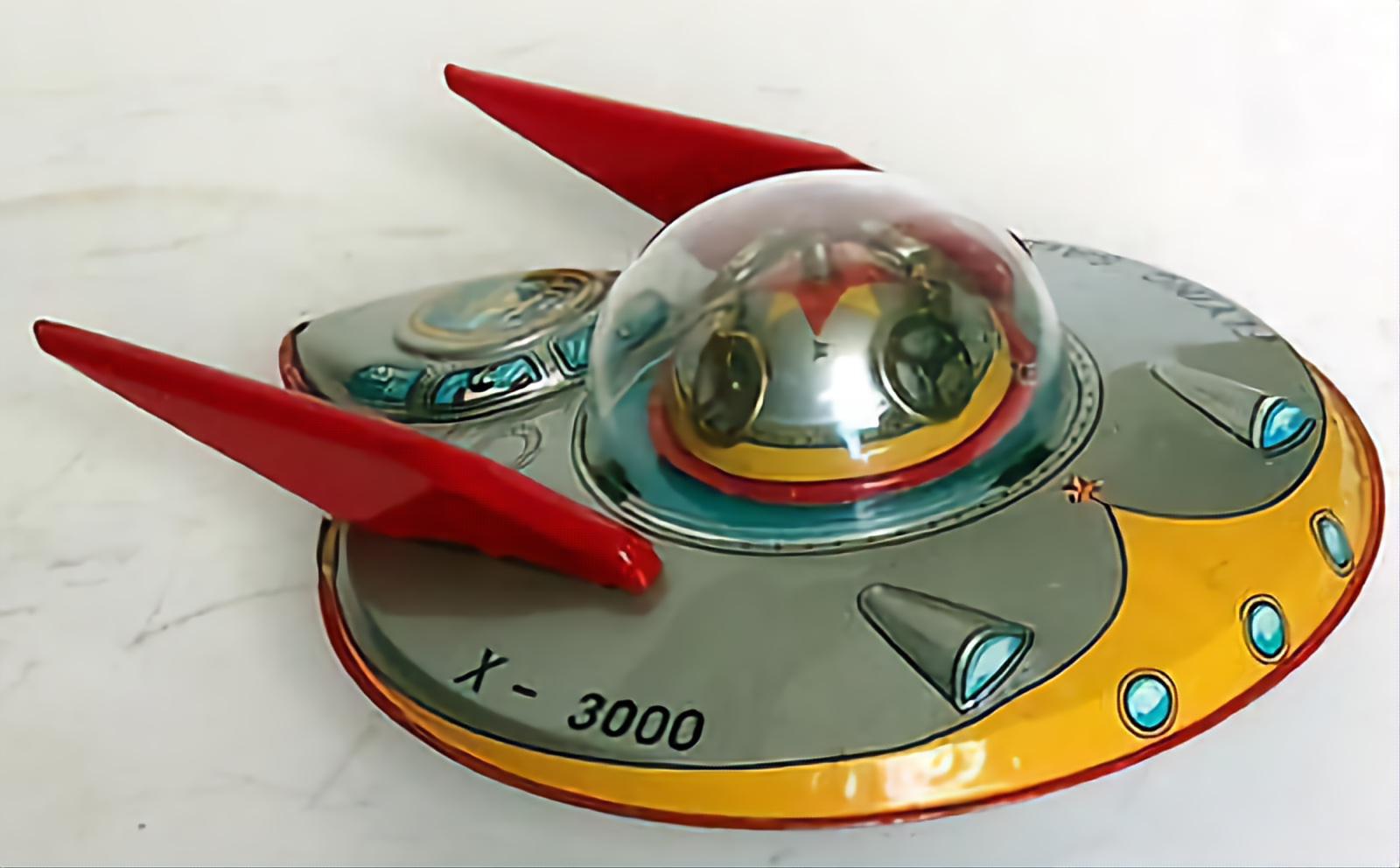 Vintage Flying Saucer Toy