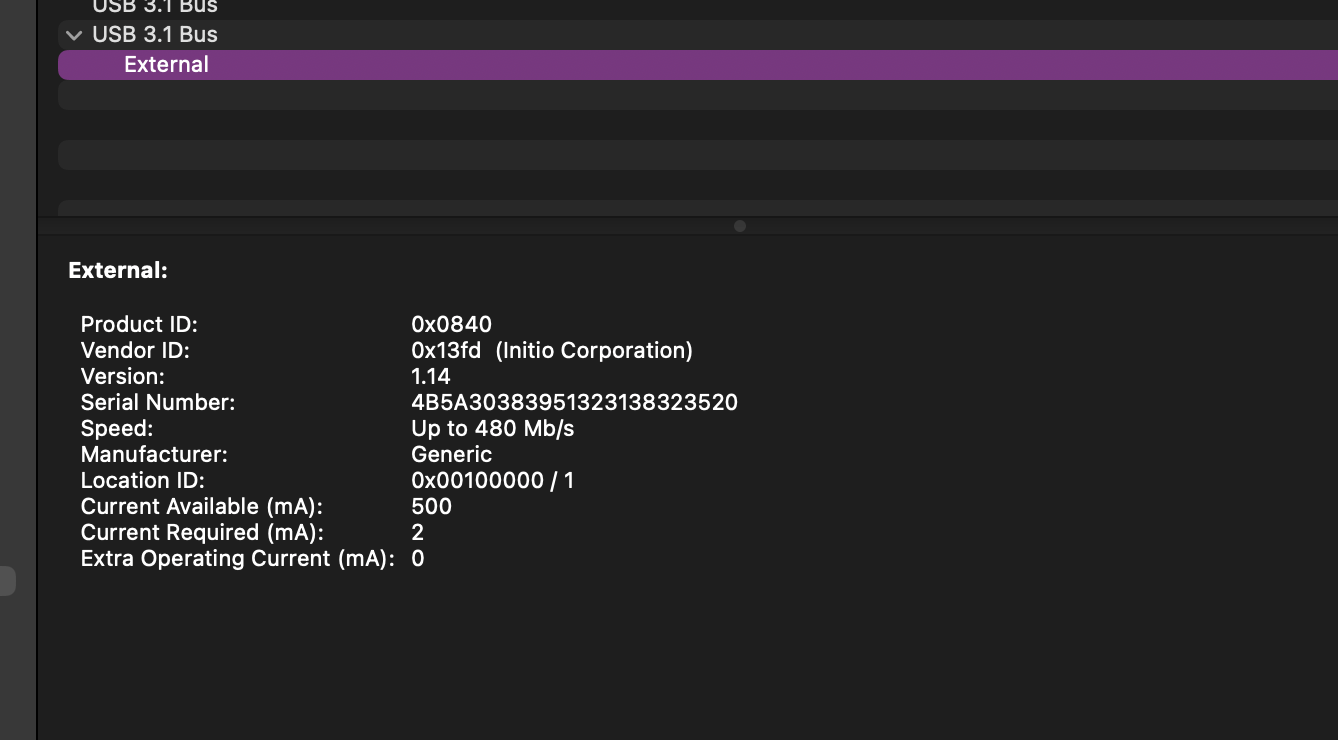 Disc Drive not being recognized by Macbook Air M2. Knows its plugged in
