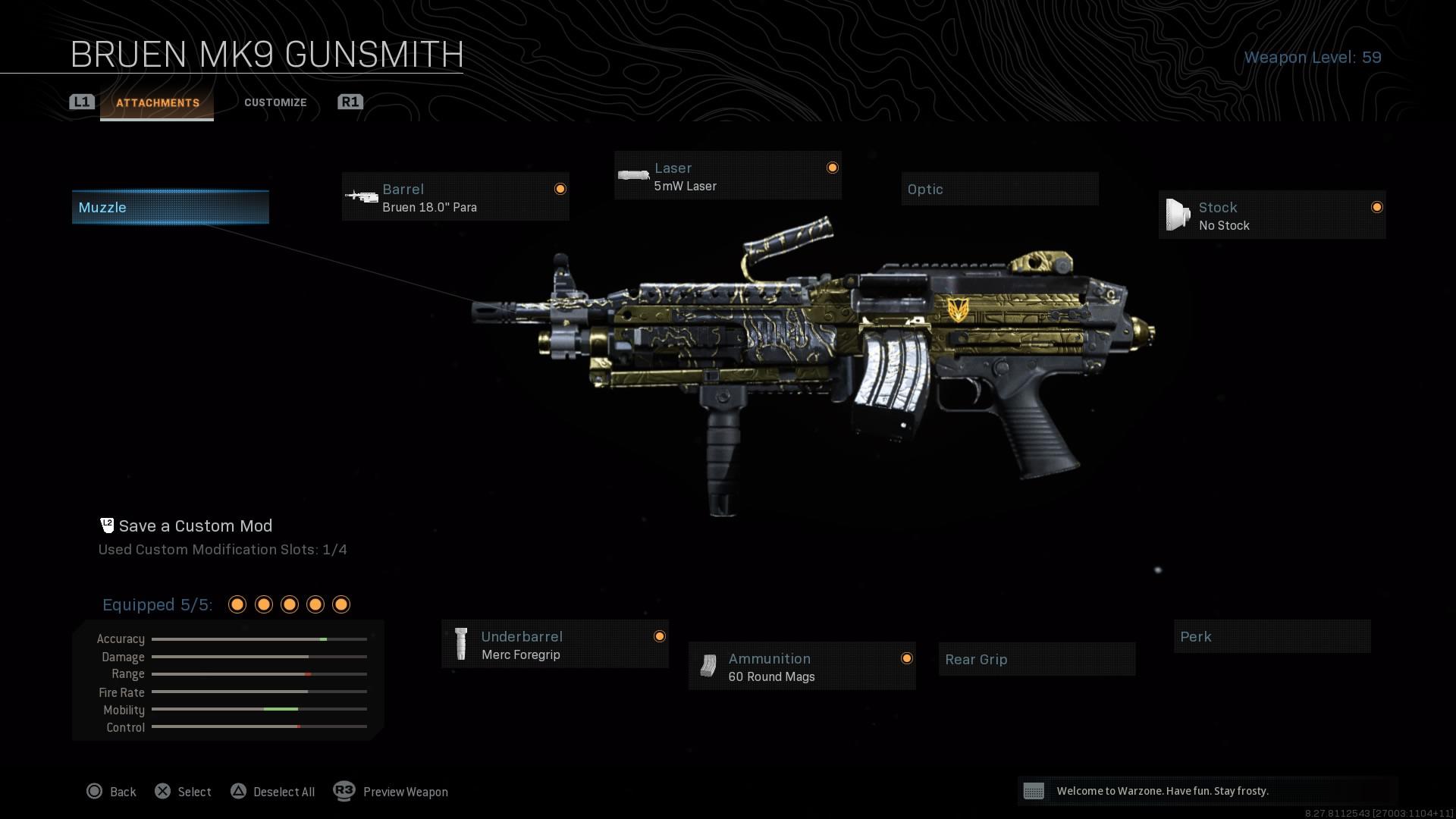 [Warzone] Both the best and worst thing I've ever createdThe Pocket Bruen. I made it as a joke