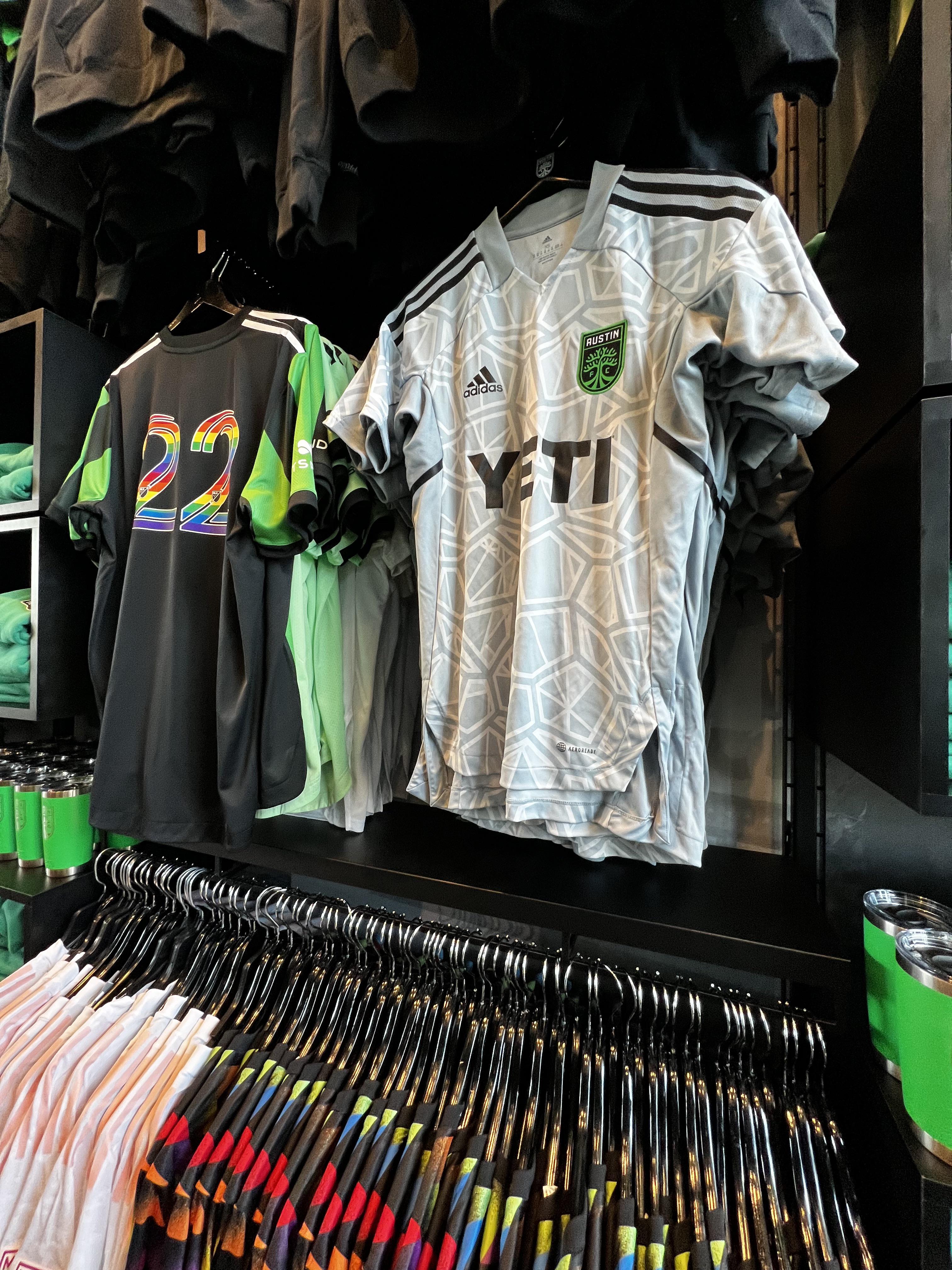 Grey goalie jerseys available at Verde store r/AustinFC