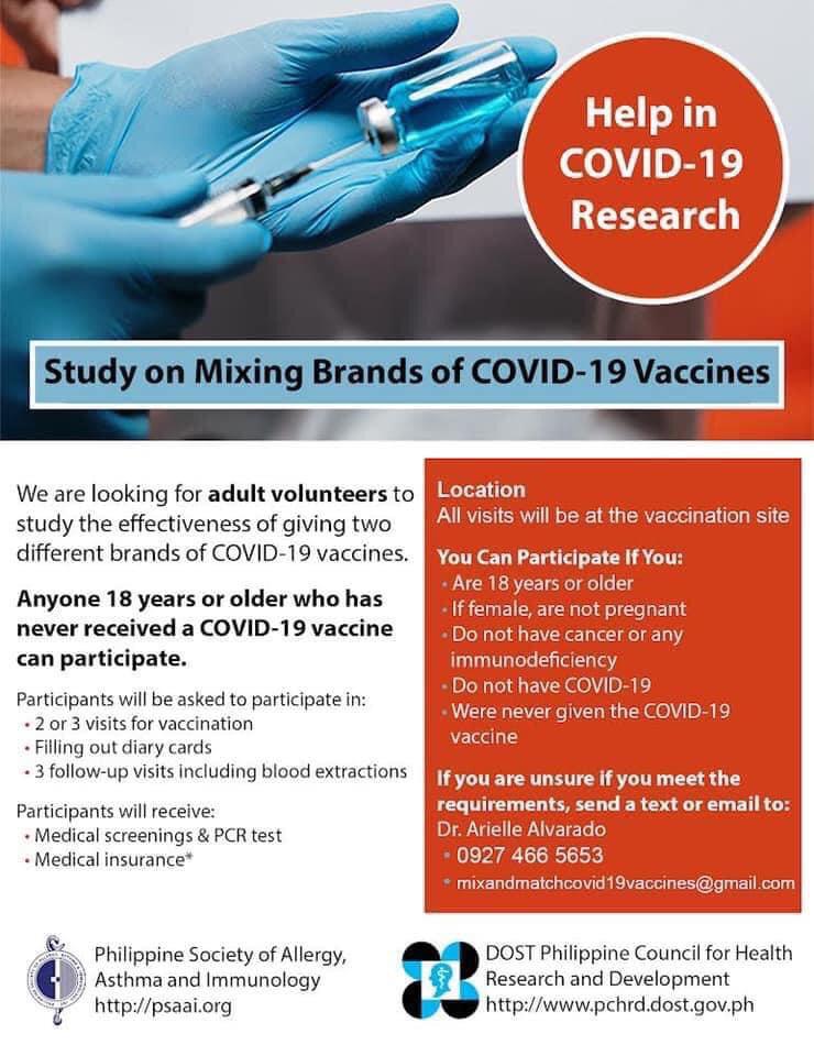 From the Philippine Society of Allergy, Asthma, and Immunology r