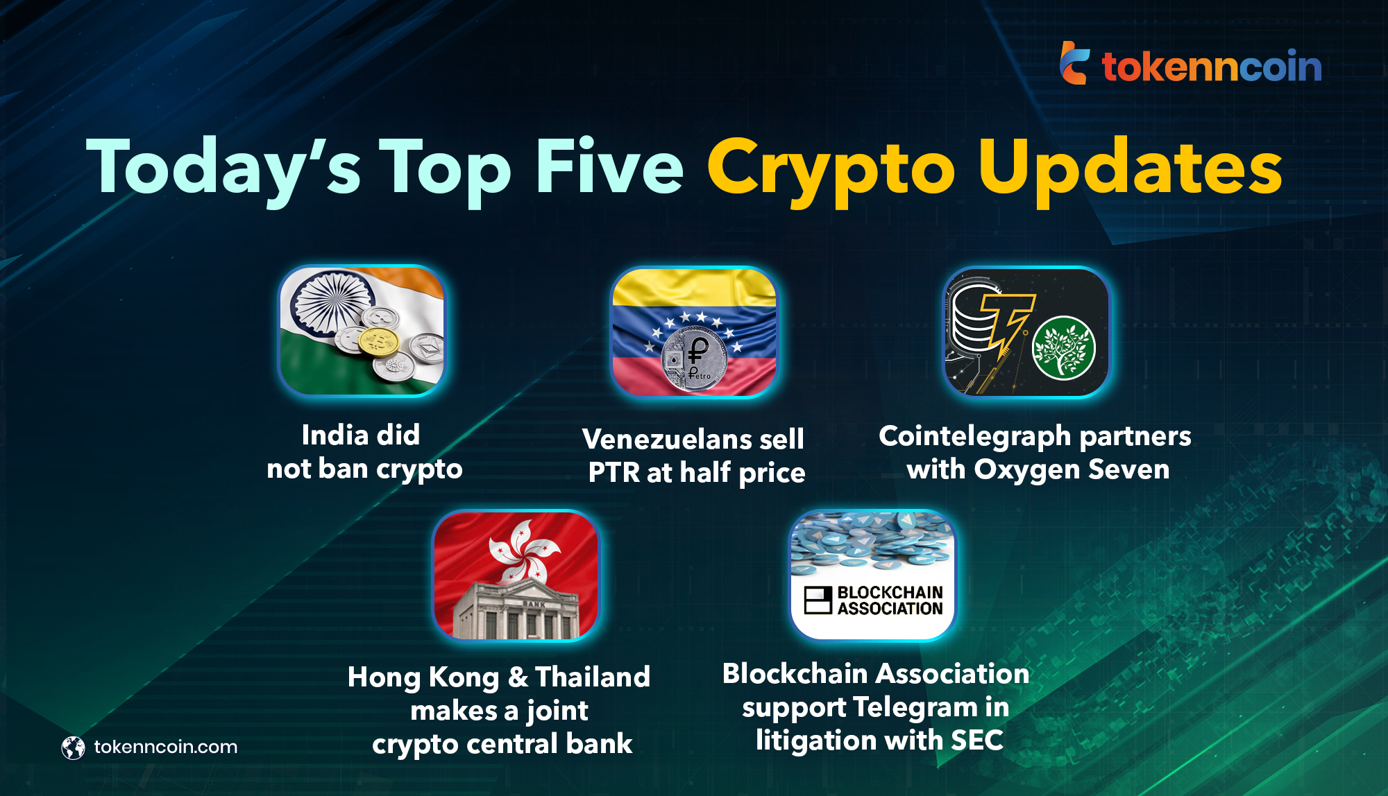 🎯Crypto news today 🔹India did not ban crypto 🔹Venezuelans sell PTR