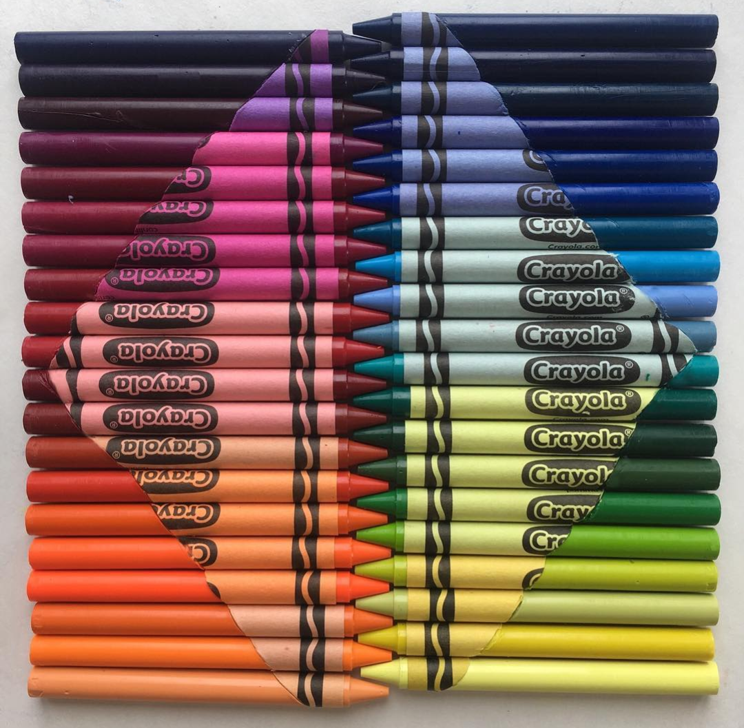 These unwrapped crayons r/oddlysatisfying