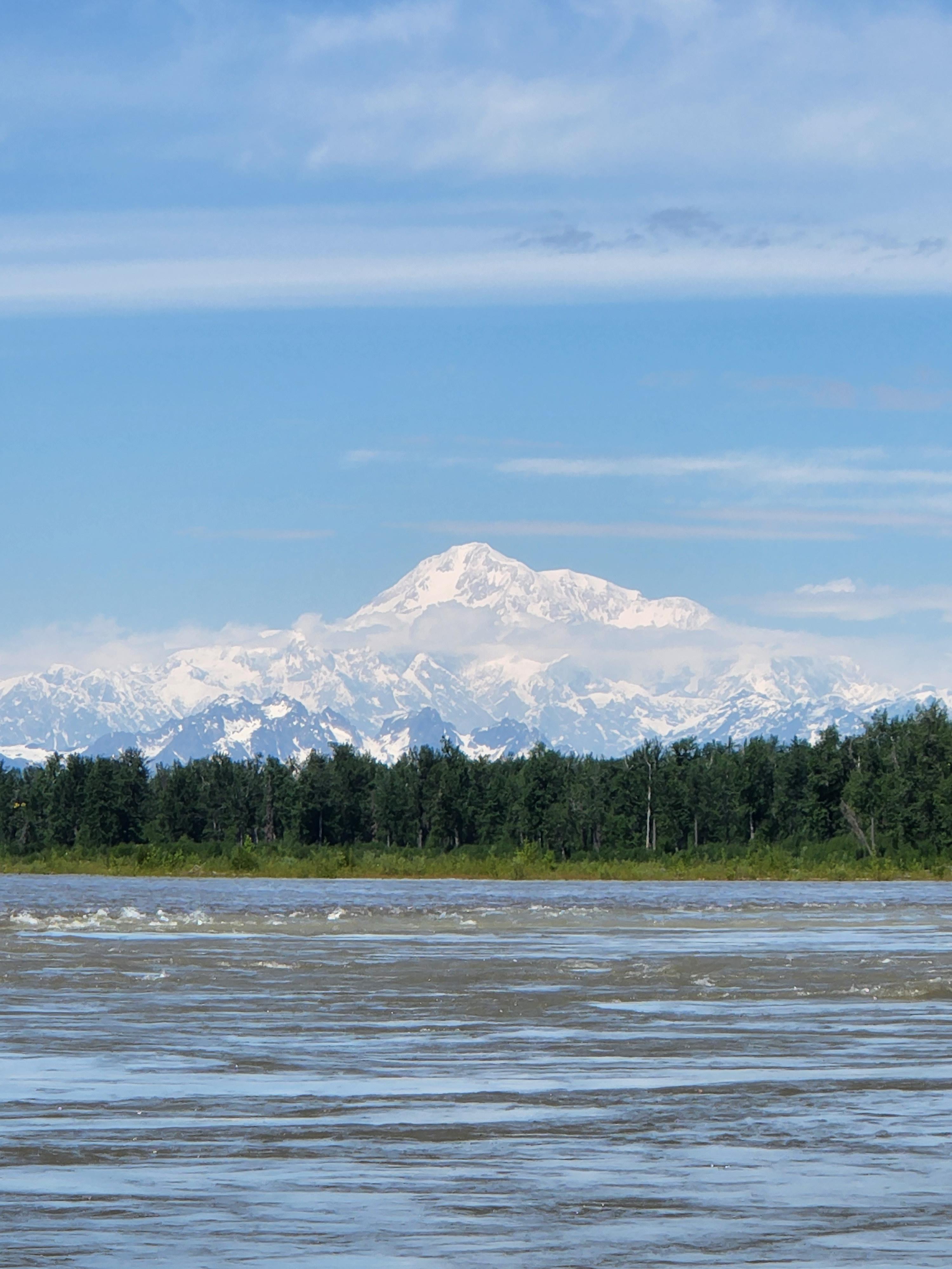 Denali from Talkeetna today r/alaska