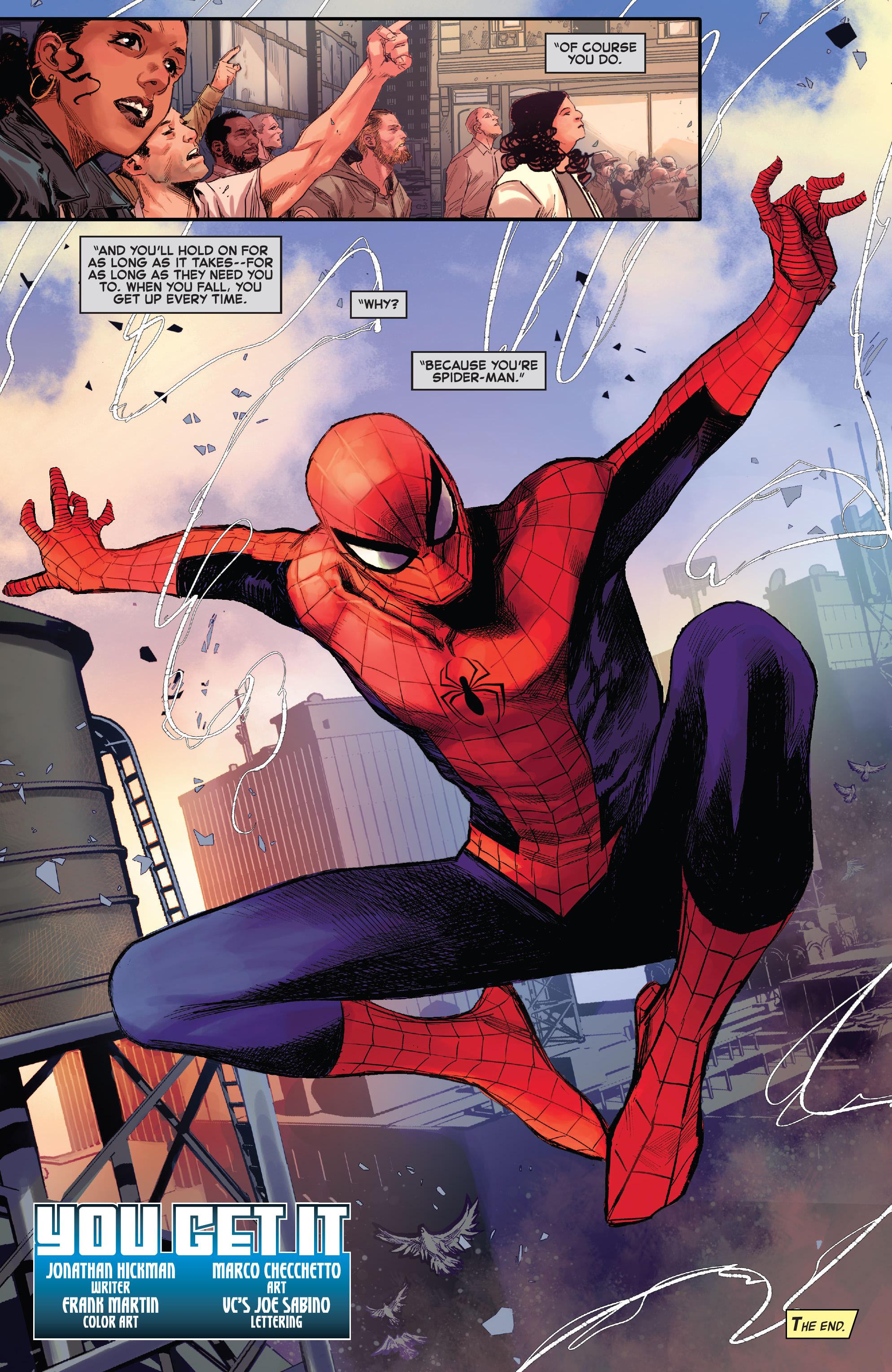 [SPOILERS] Because You're SpiderMan (Amazing Fantasy 1000)