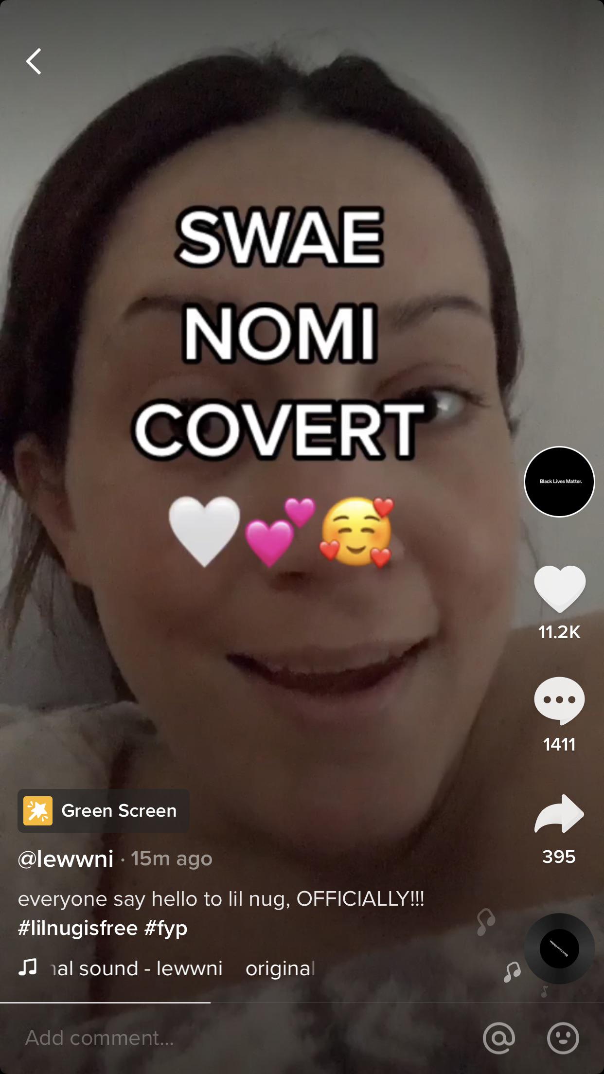 TikTok star names her baby a dance command to the lead of Showgirls