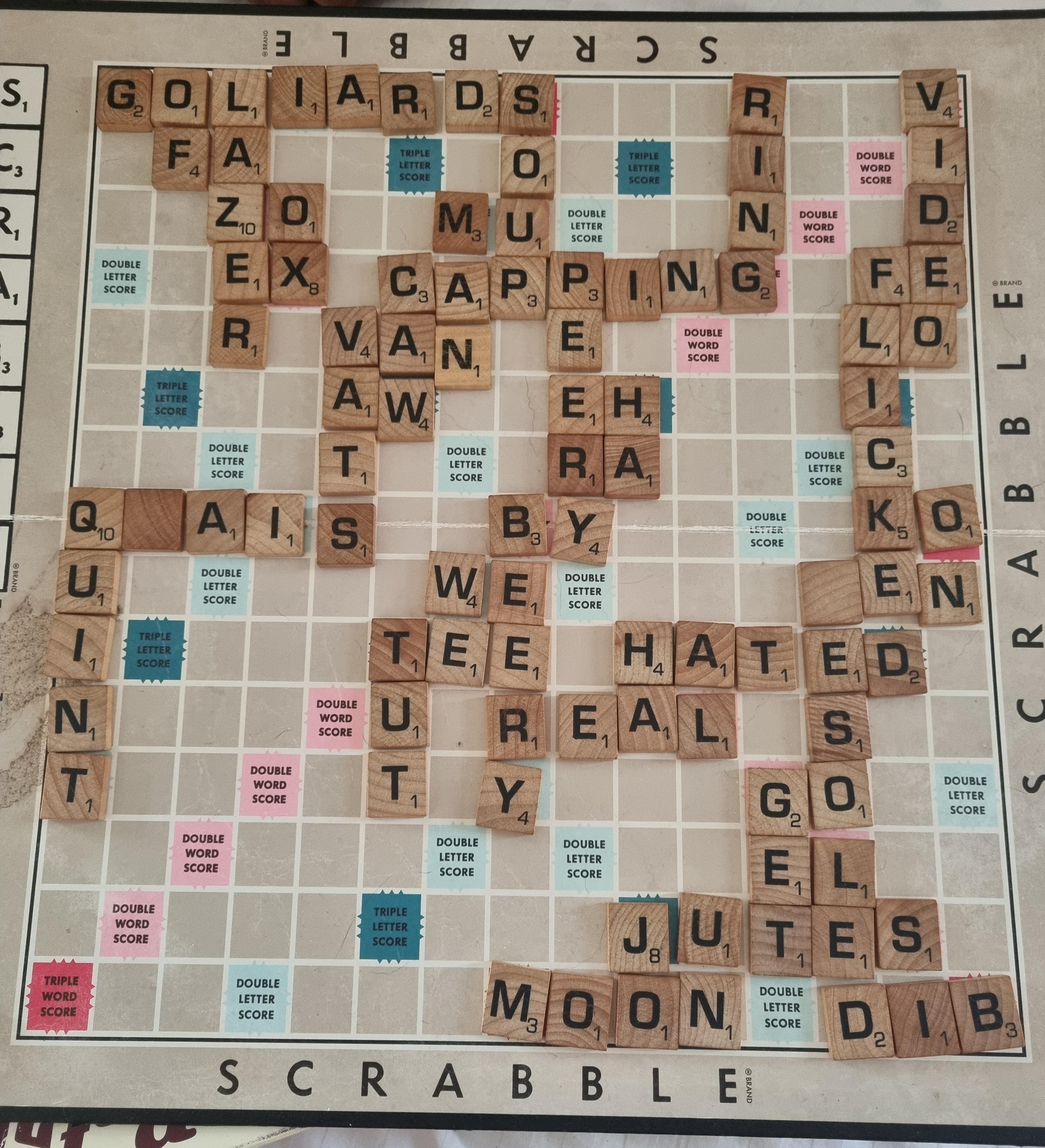 899 points in total! 456443 r/scrabble