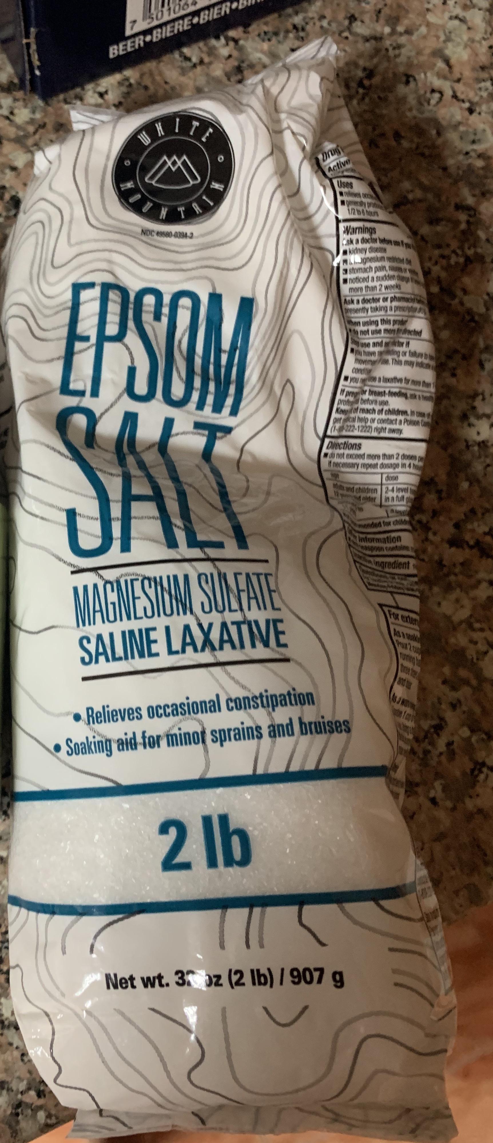 Episom salt laxative? Is this okay for water fasting? r/fasting