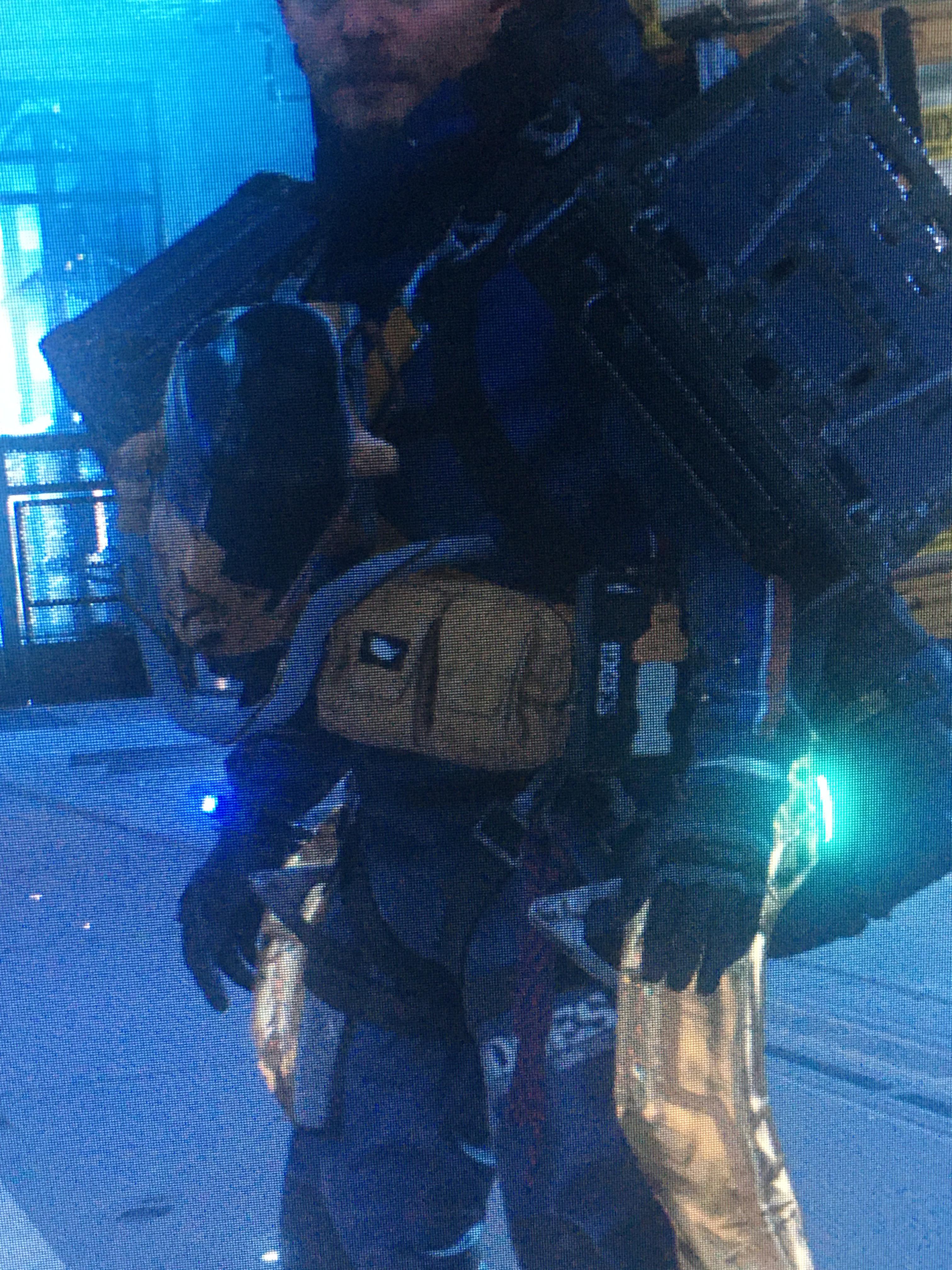 What is the thing next to the utility pouch supposed to be? r