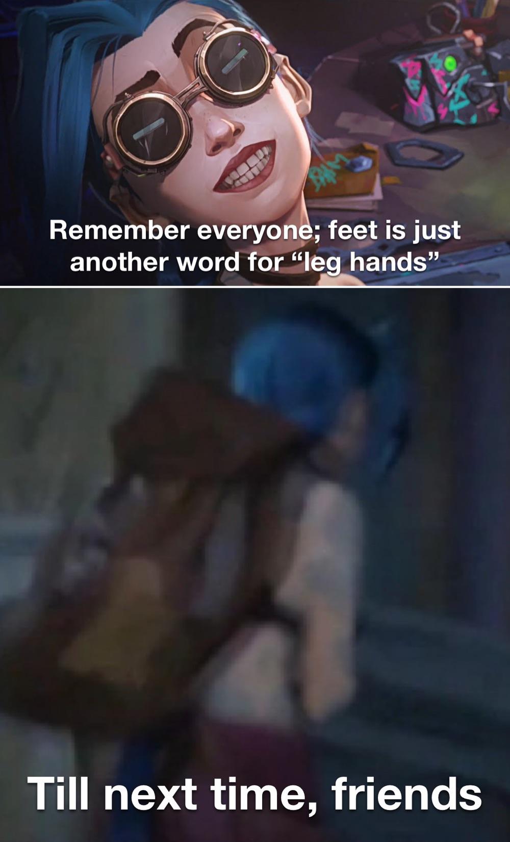 [no spoilers] Some words of wisdom from Jinx r/arcane