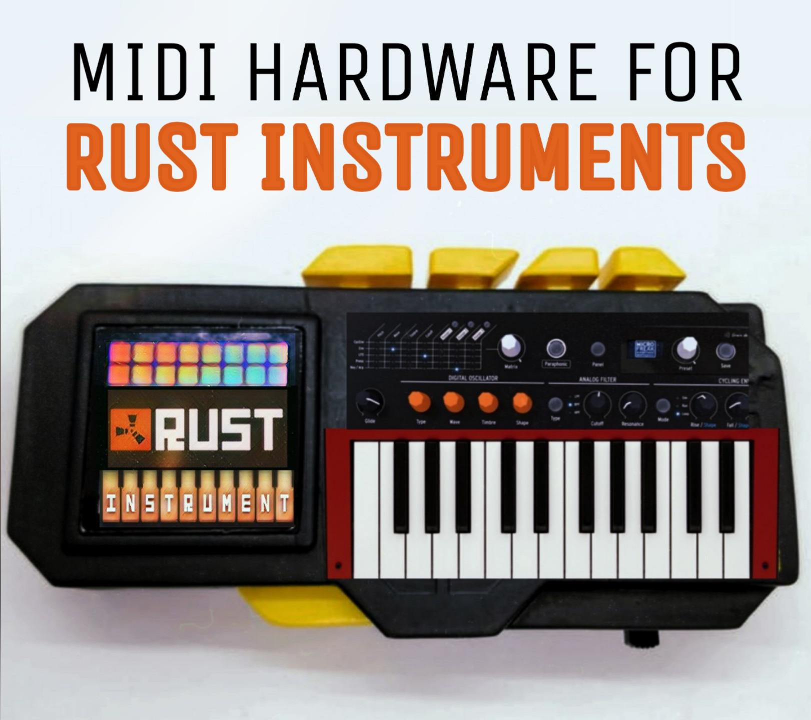 Rust Instrument Pack Introducing our musical instrument DLC Rust Community